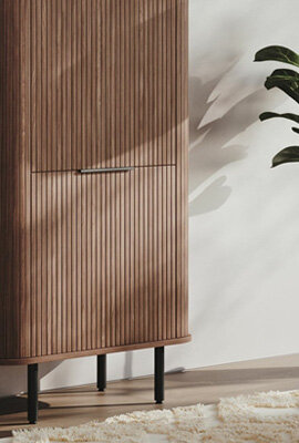 Kategorija Mēbeles ar rievām vai rievotām līstēm