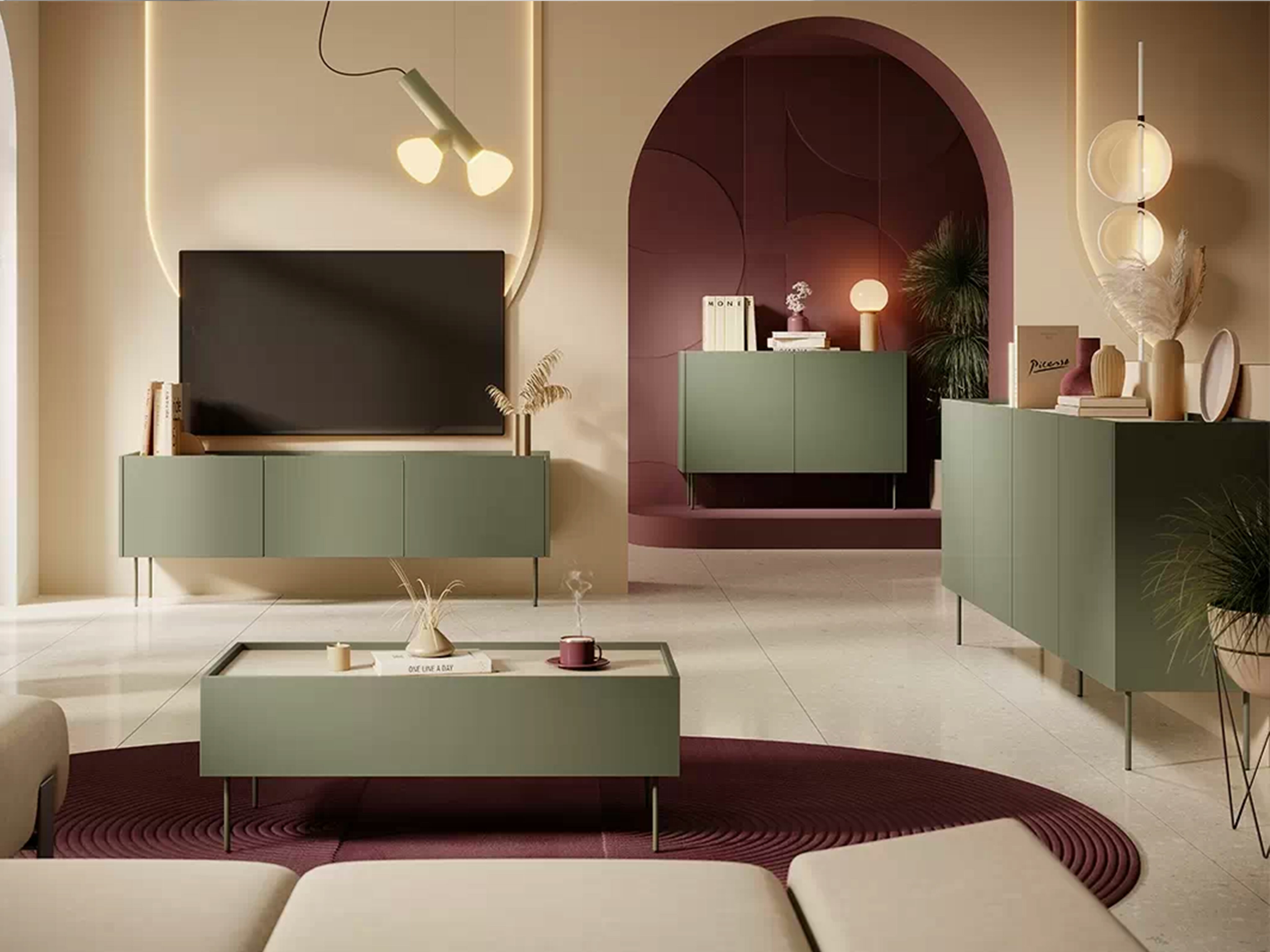 Mēbeļu kolekcija Tivdala