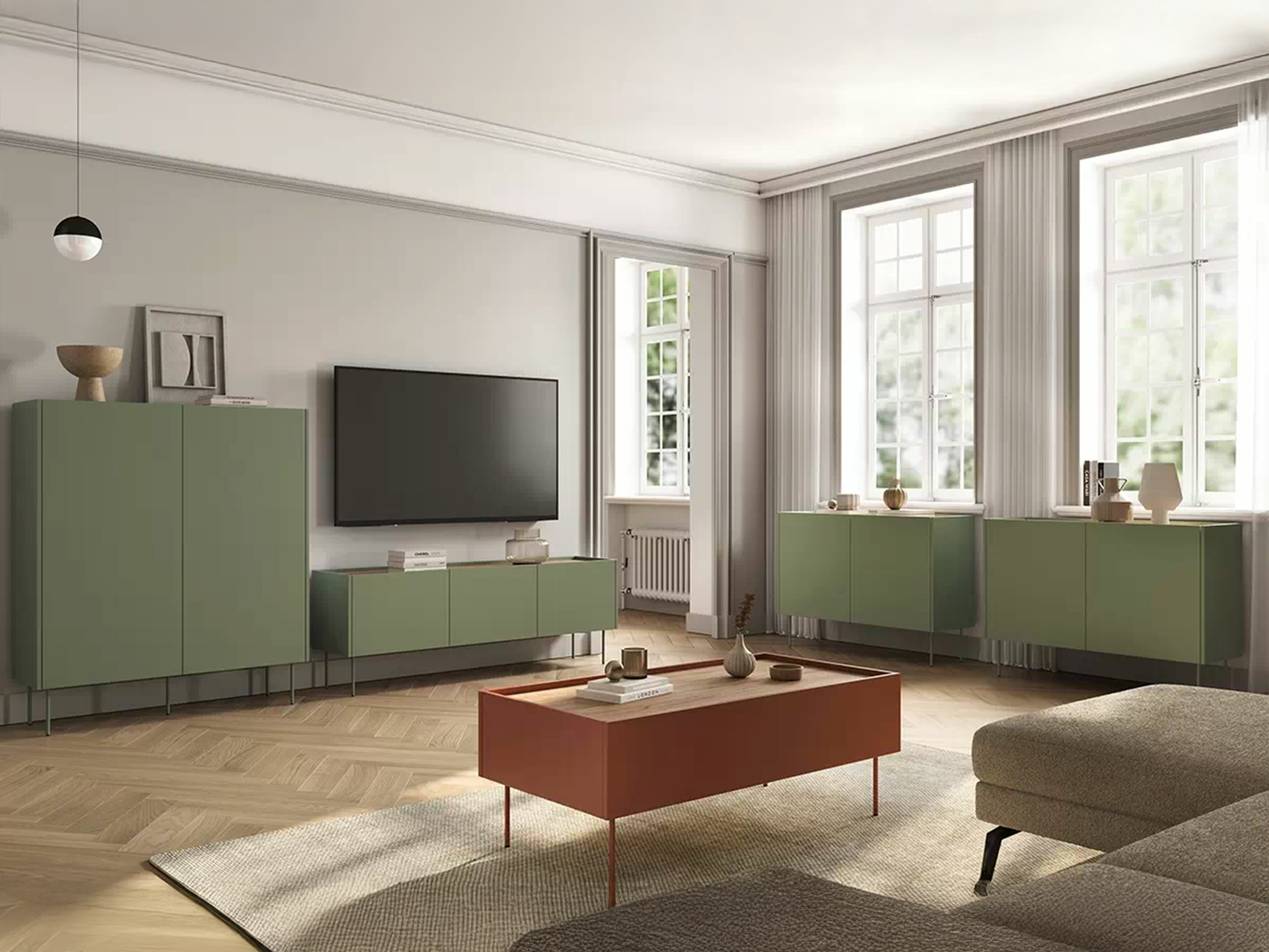 Mēbeļu kolekcija Tivdala