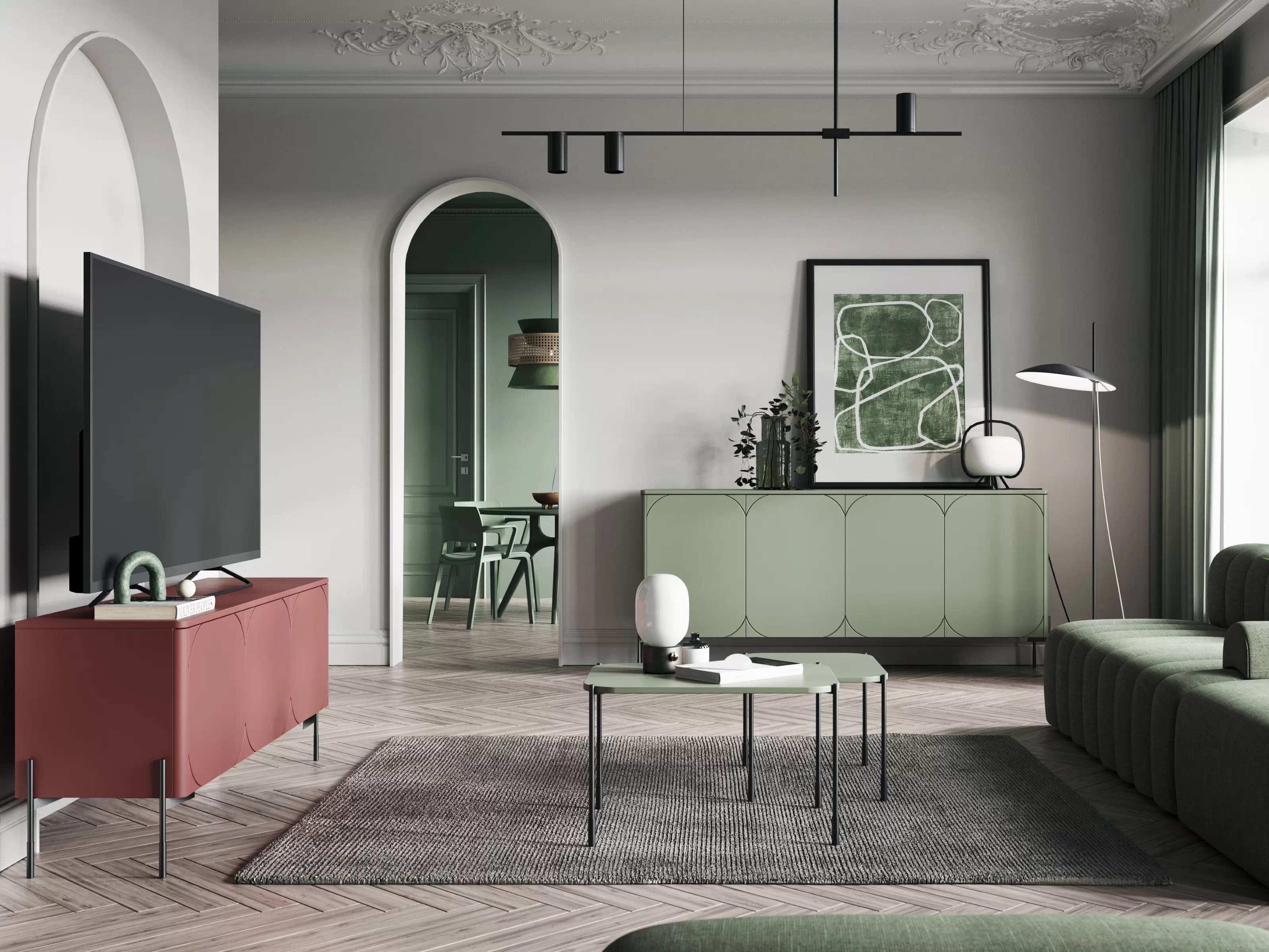 Mēbeļu kolekcija Veselbi