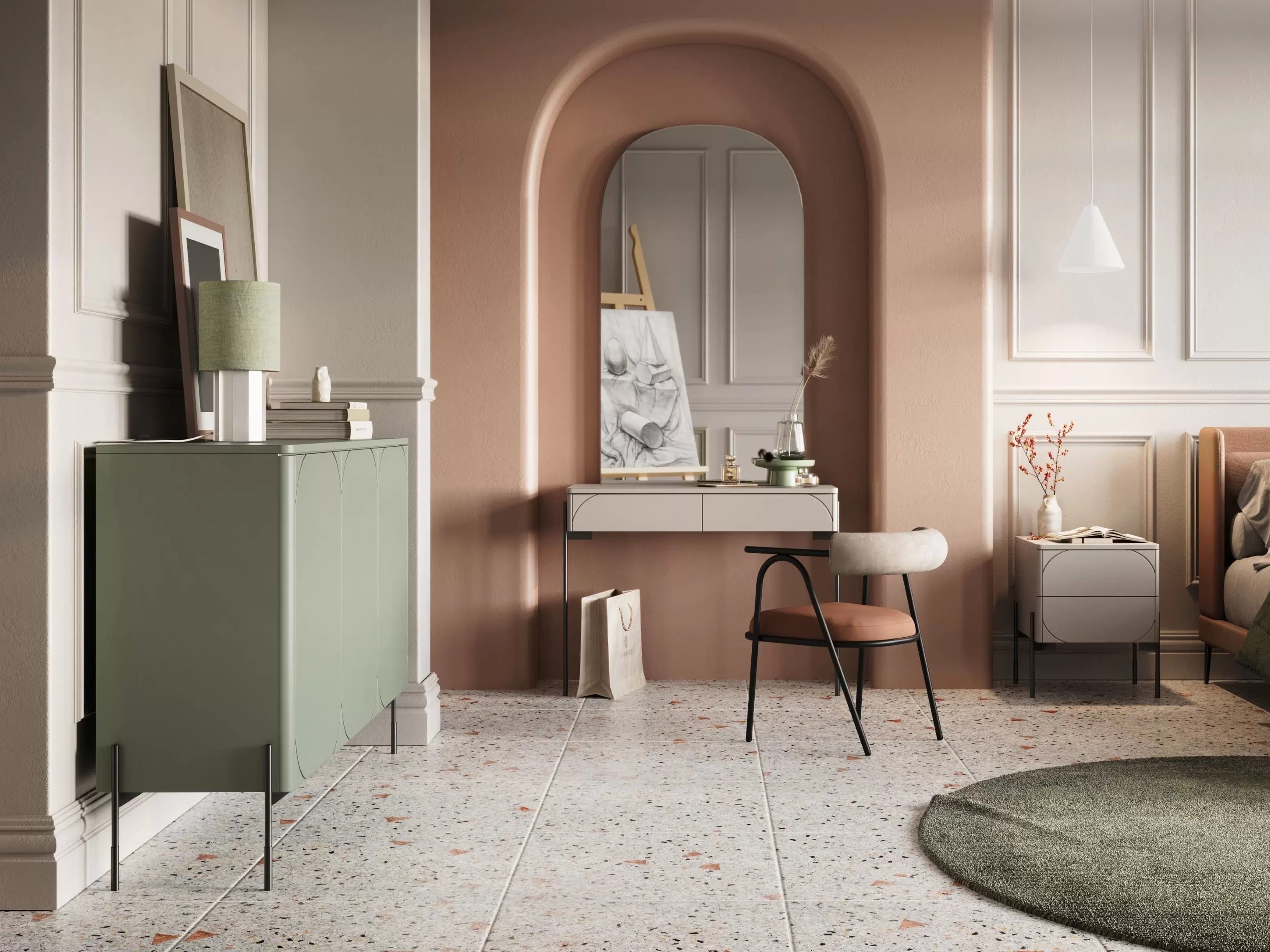 Mēbeļu kolekcija Veselbi