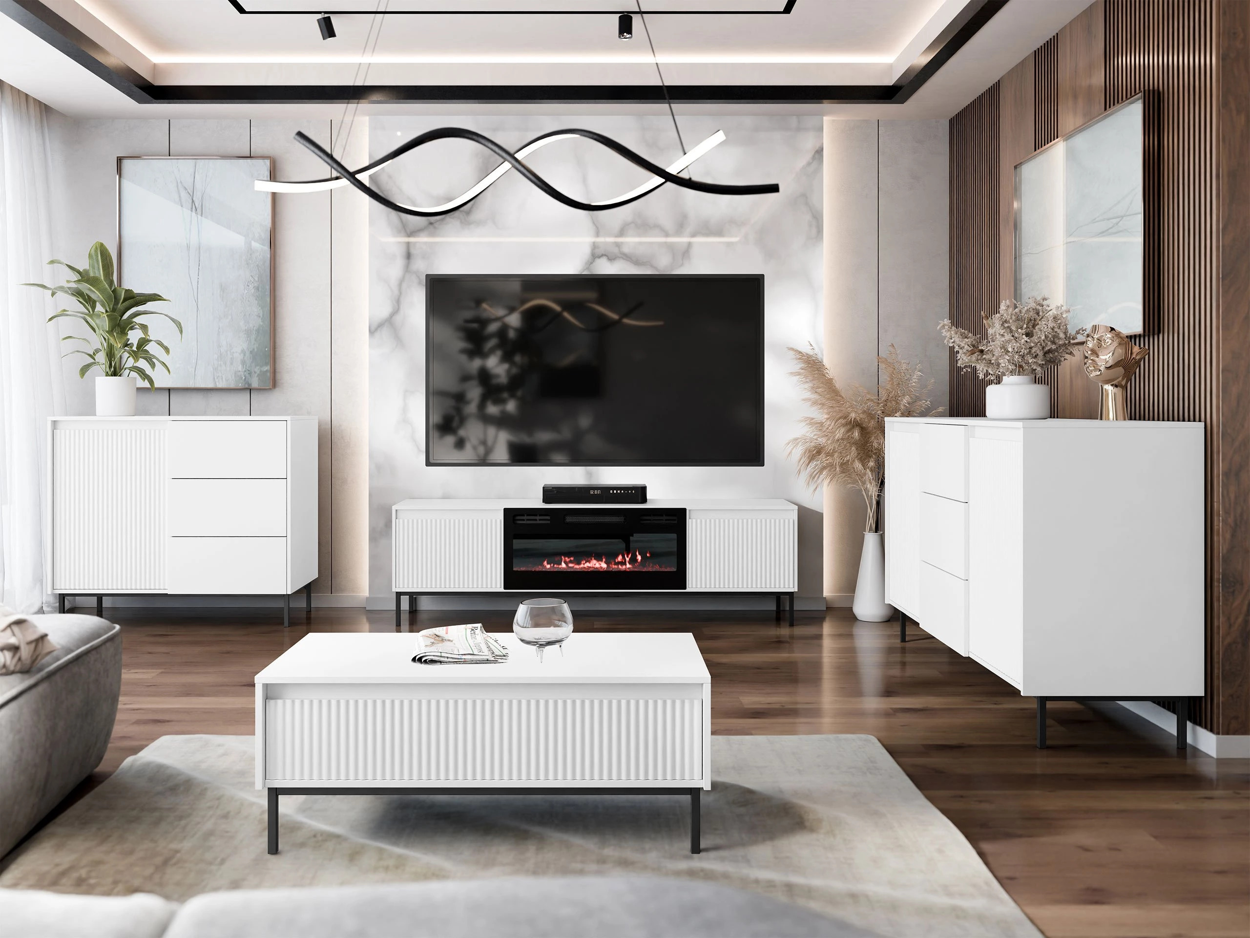 Mēbeļu kolekcija Comfivo Delruva