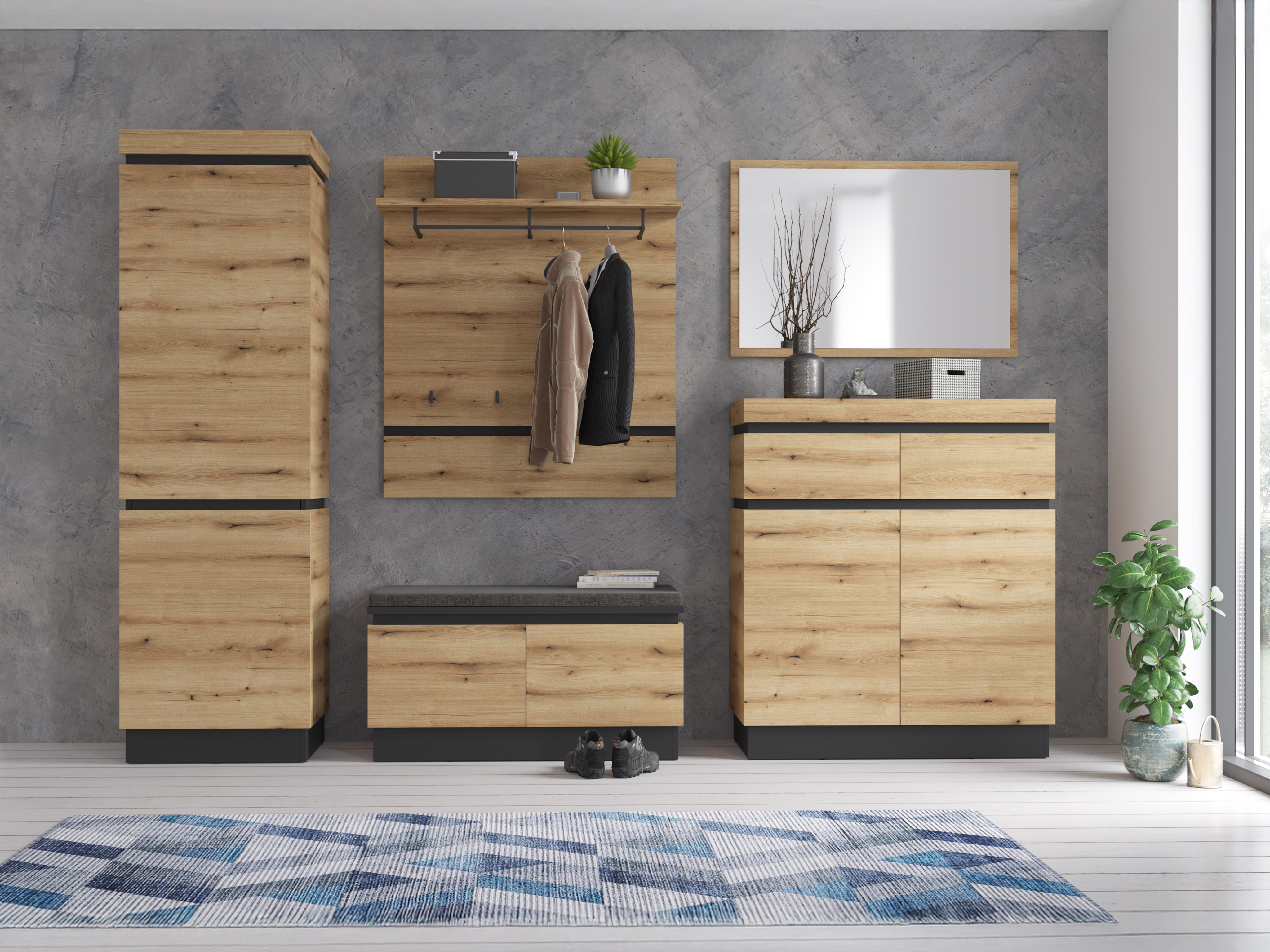 Mēbeļu kolekcija Enocira