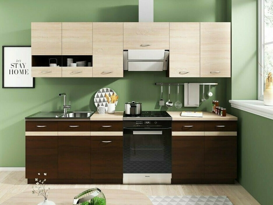 Virtuves kolekcija Eli Dark