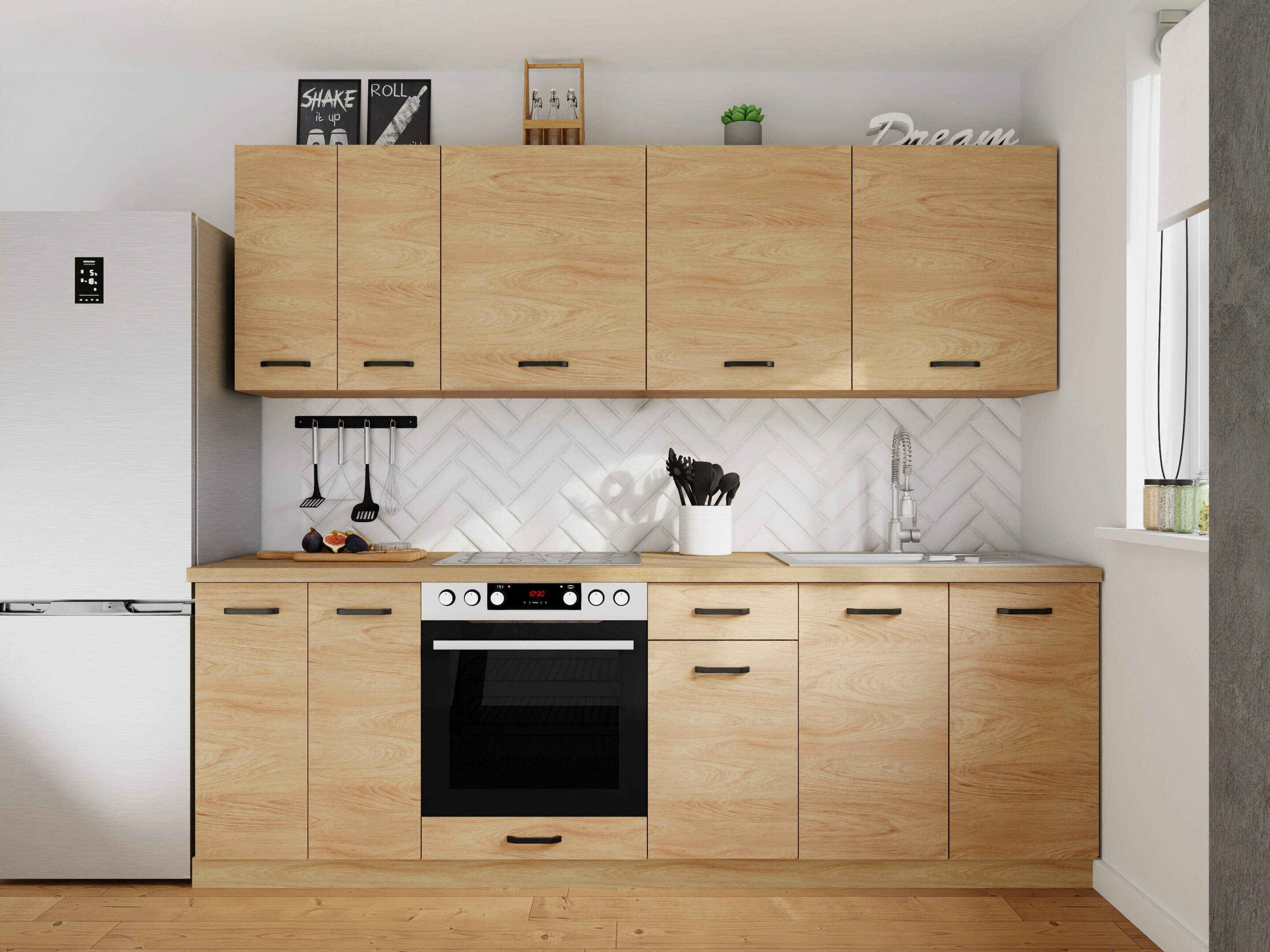 Virtuves kolekcija Amper Oak