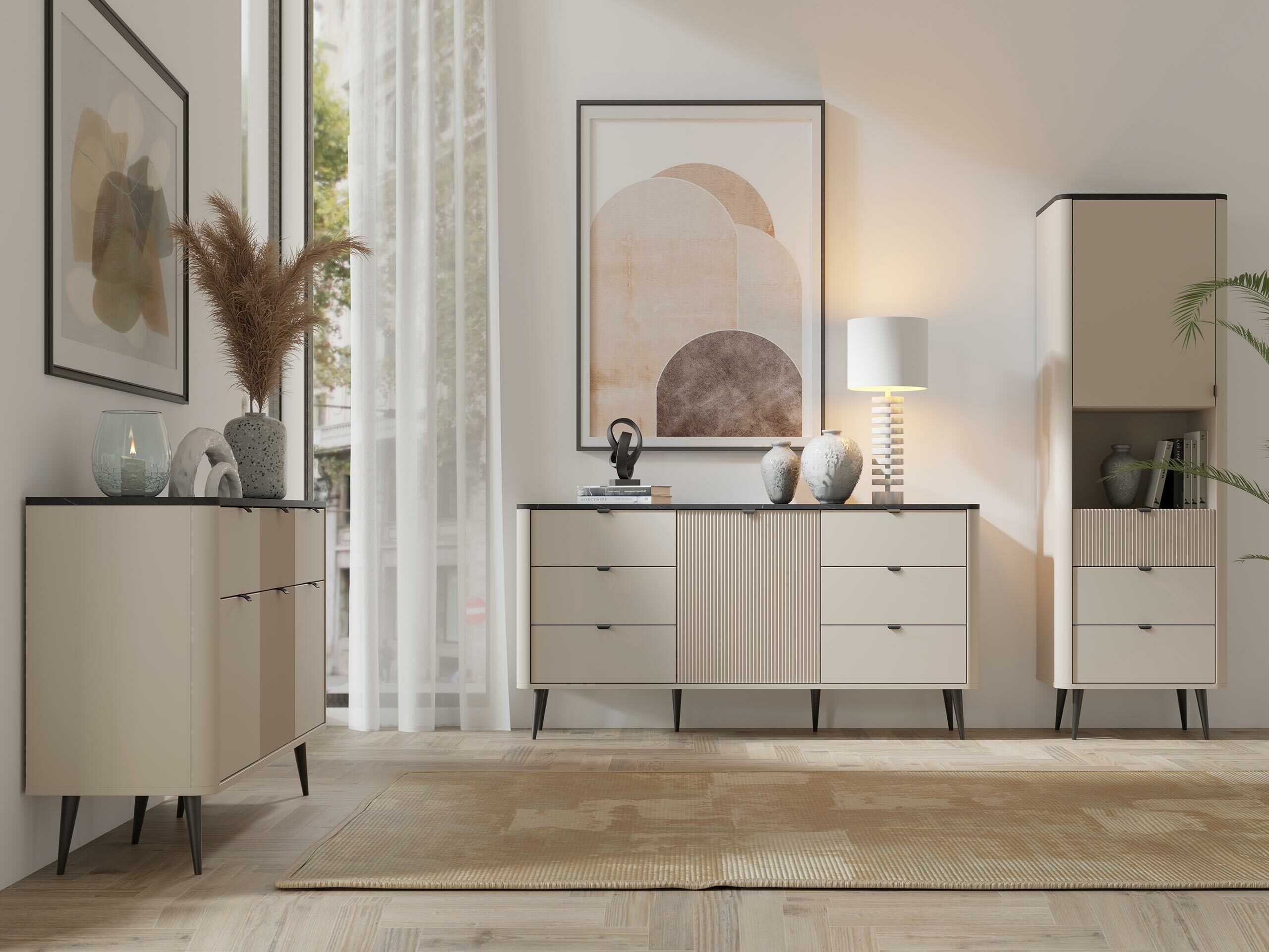 Mēbeļu kolekcija Lufela