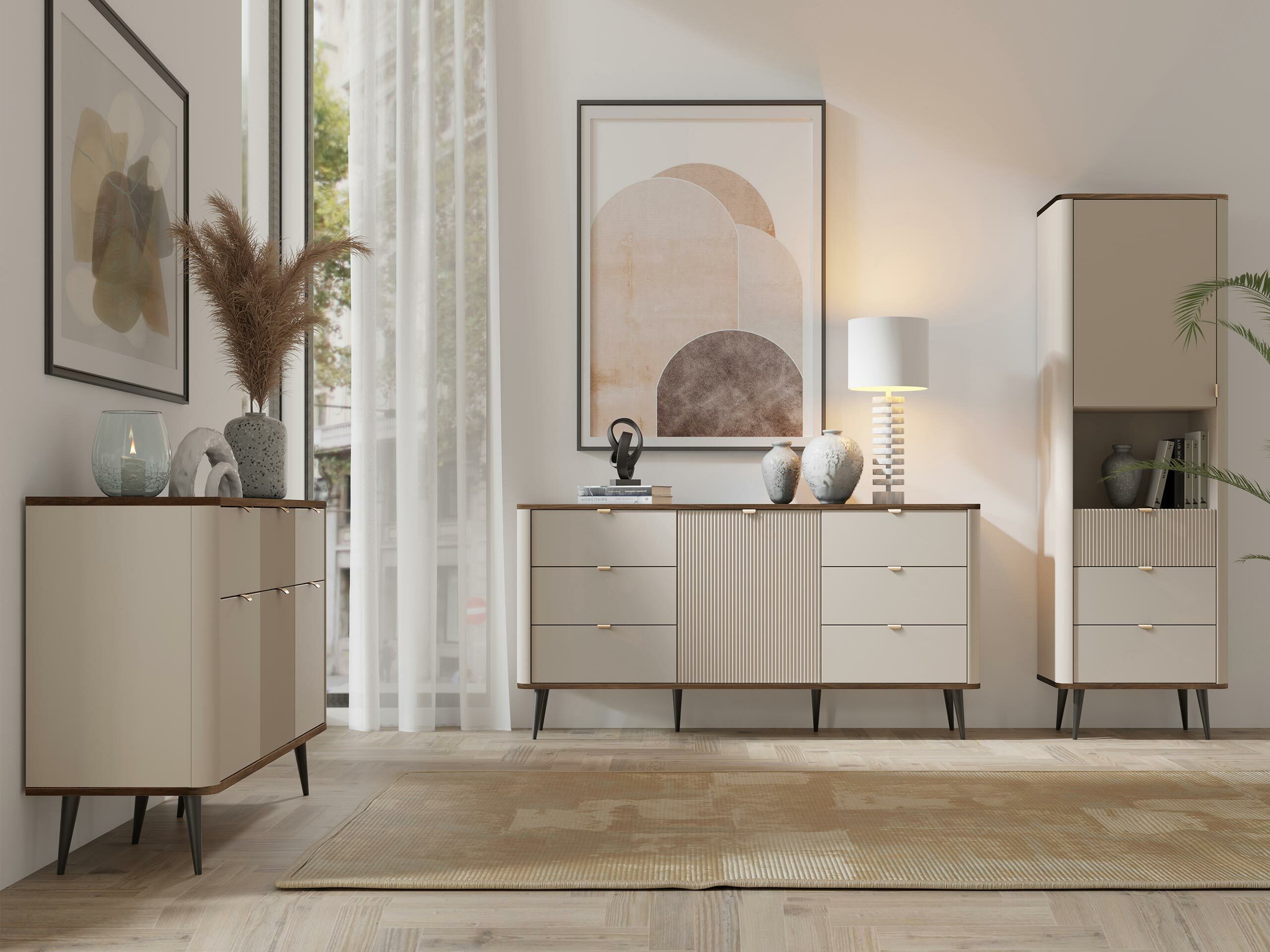 Mēbeļu kolekcija Lufela