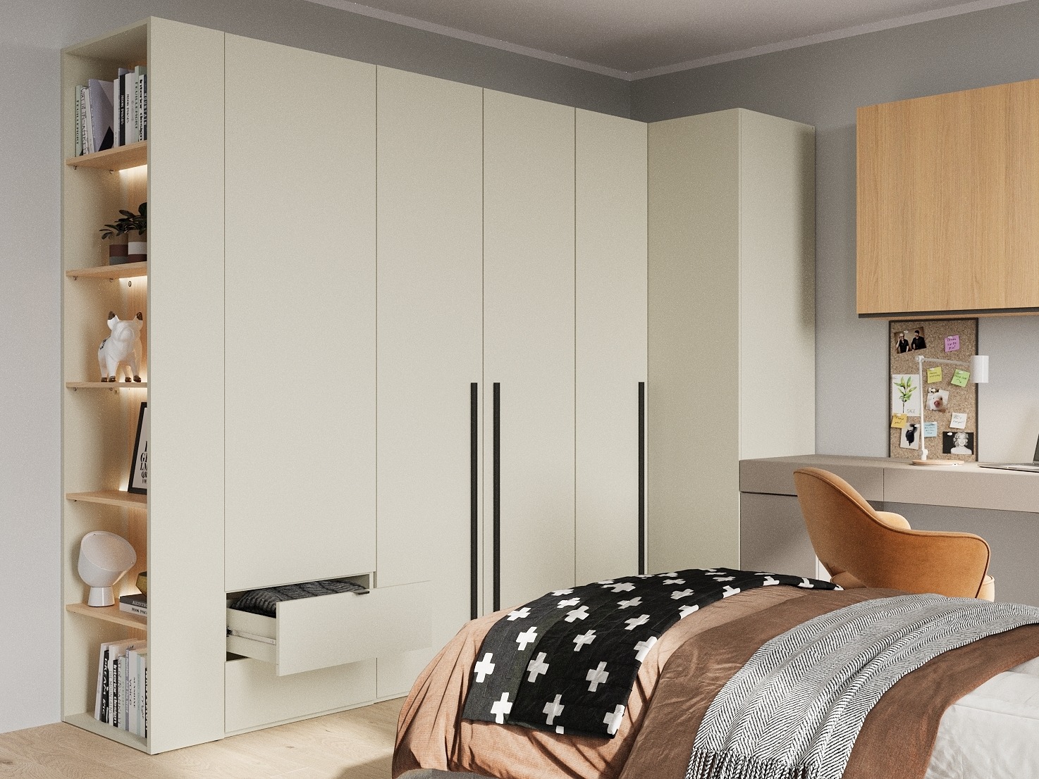 Mēbeļu kolekcija Evareve