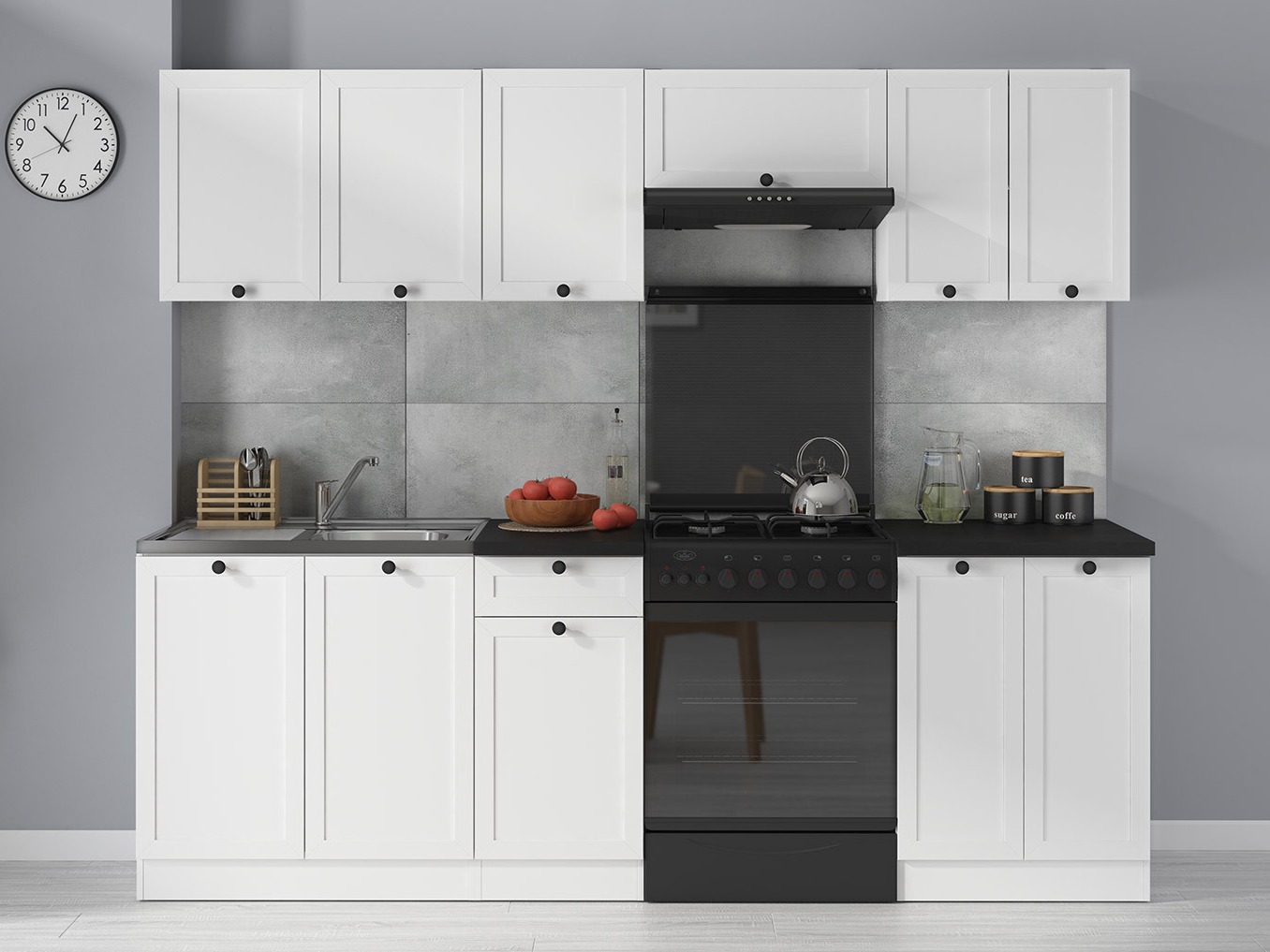 Virtuves kolekcija Classic White Oak