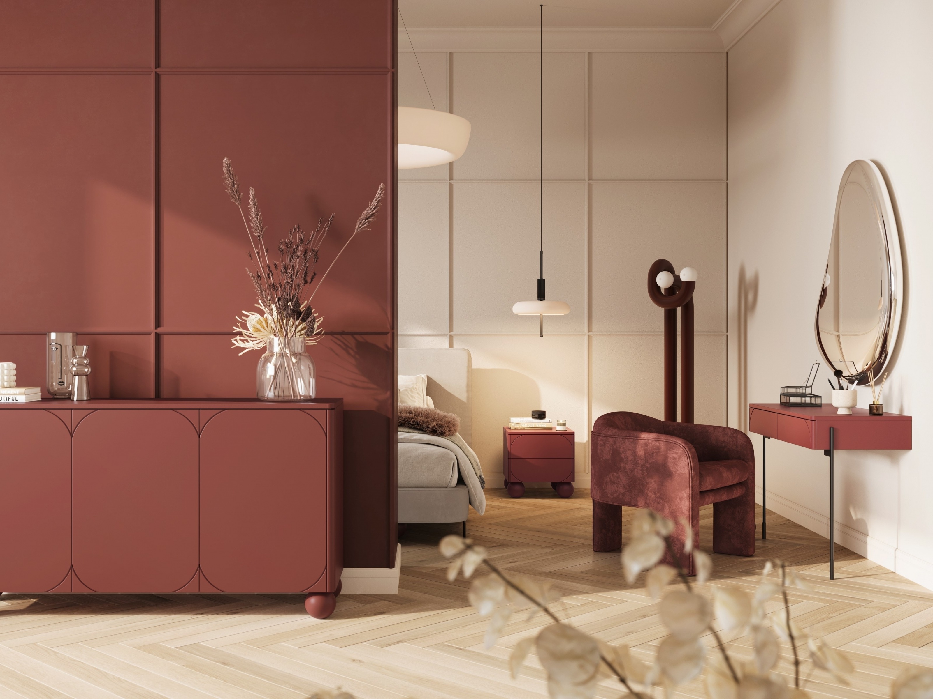 Mēbeļu kolekcija Vencali