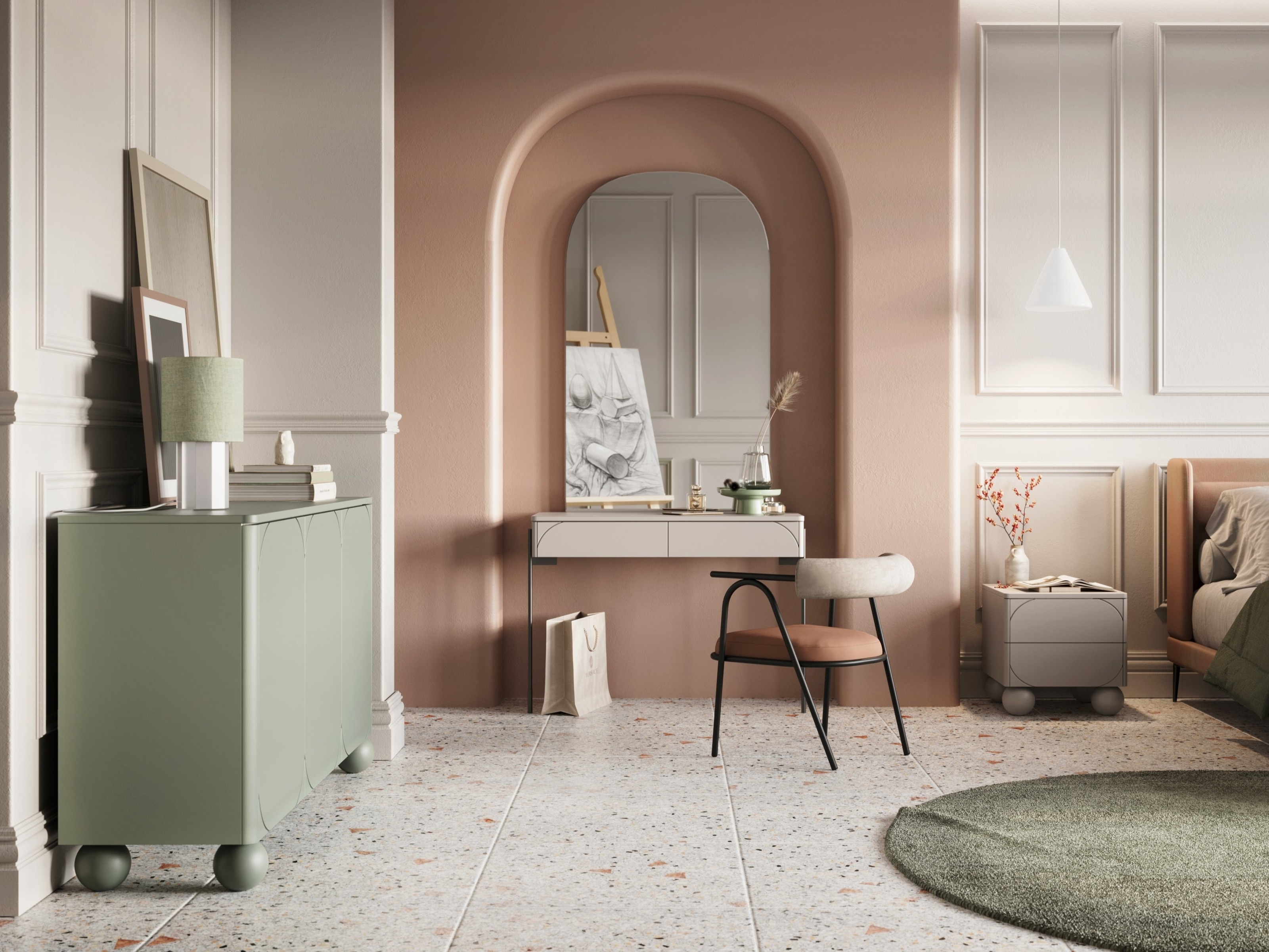 Mēbeļu kolekcija Vencali