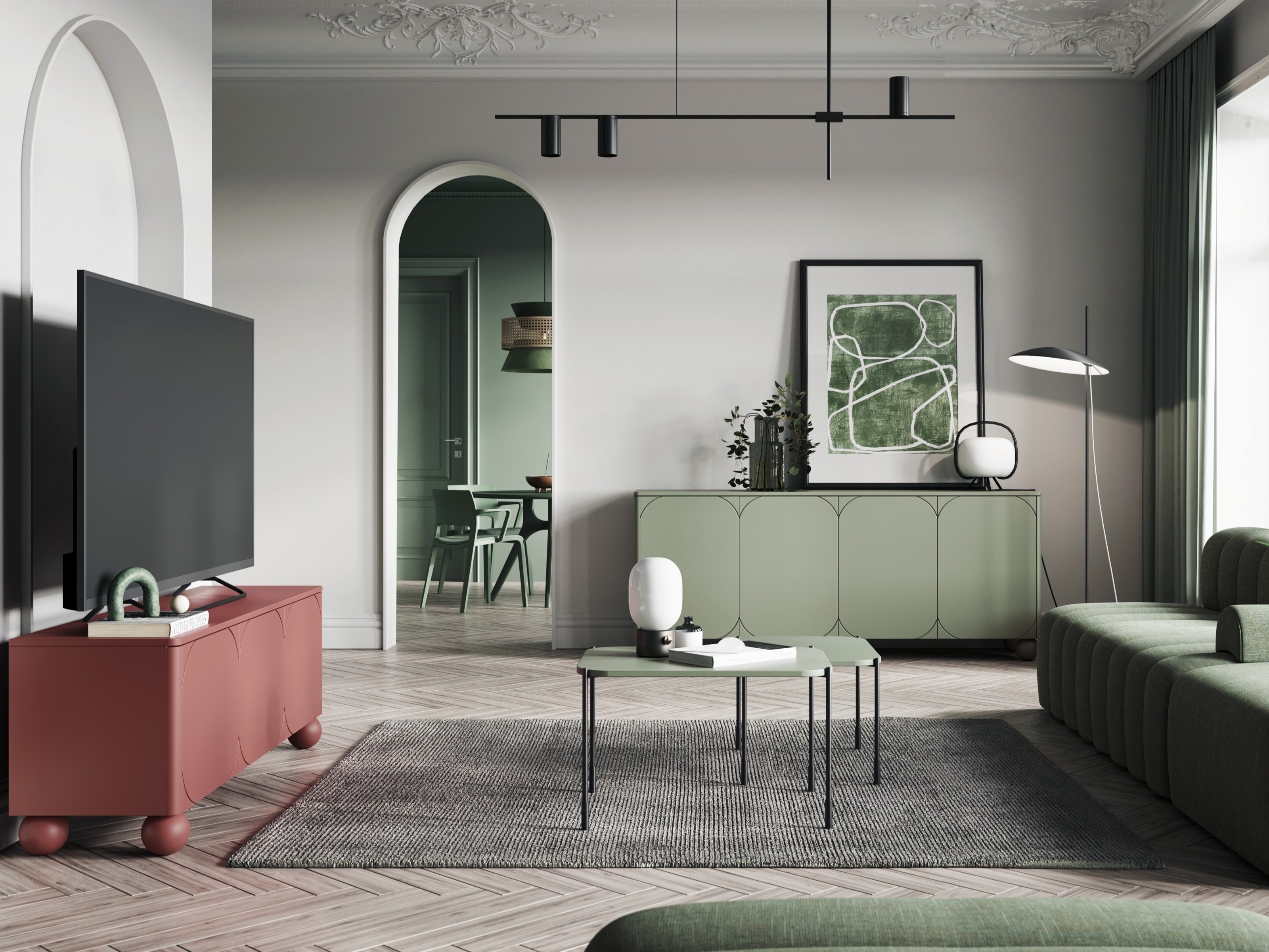 Mēbeļu kolekcija Vencali