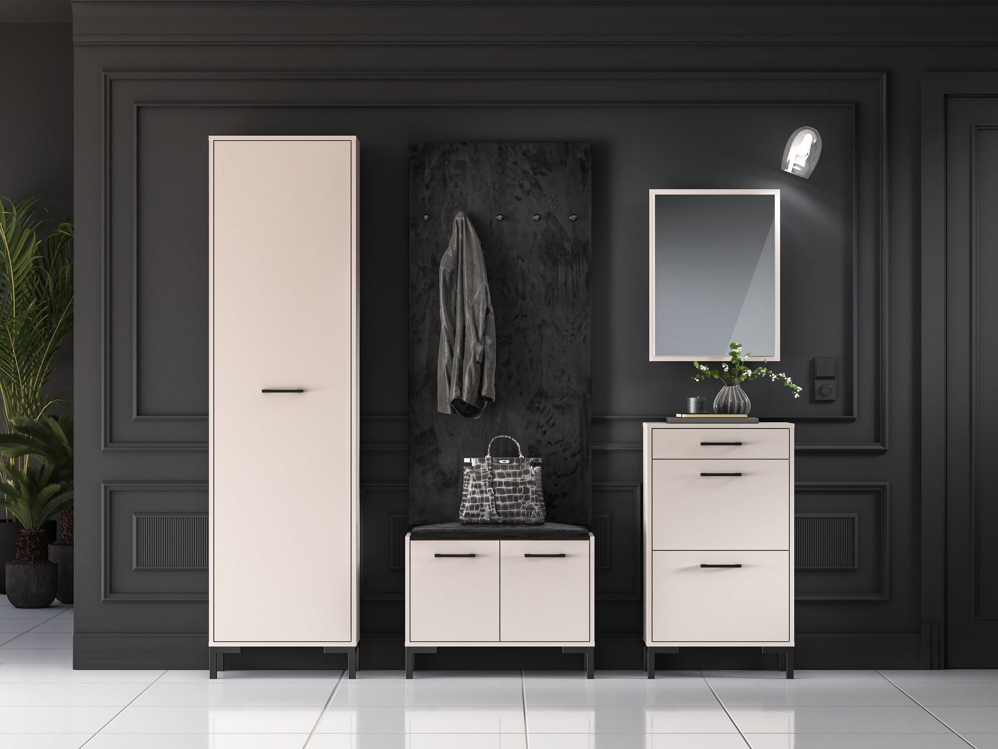 Mēbeļu kolekcija Fiolevo