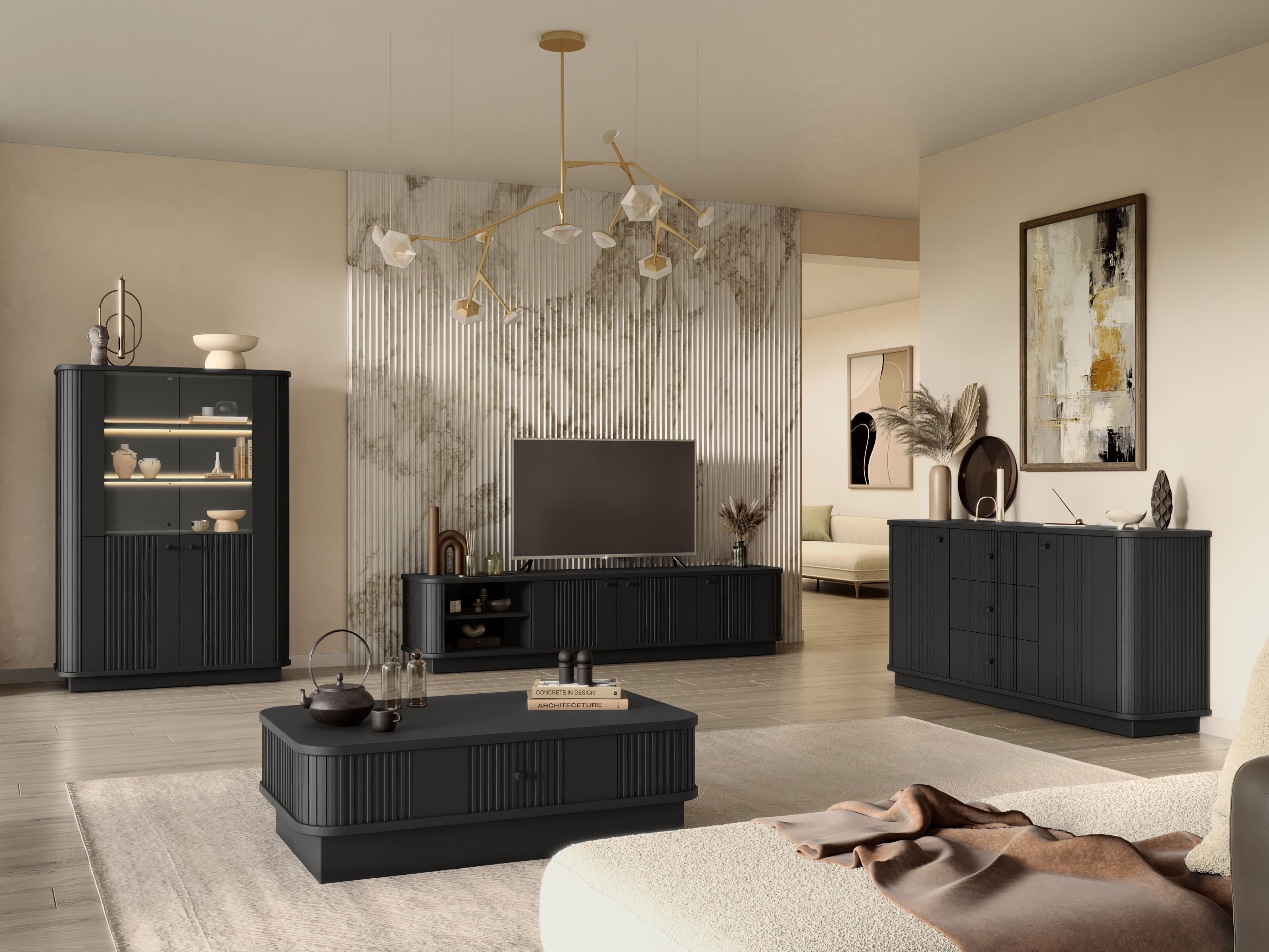 Mēbeļu kolekcija Levfene