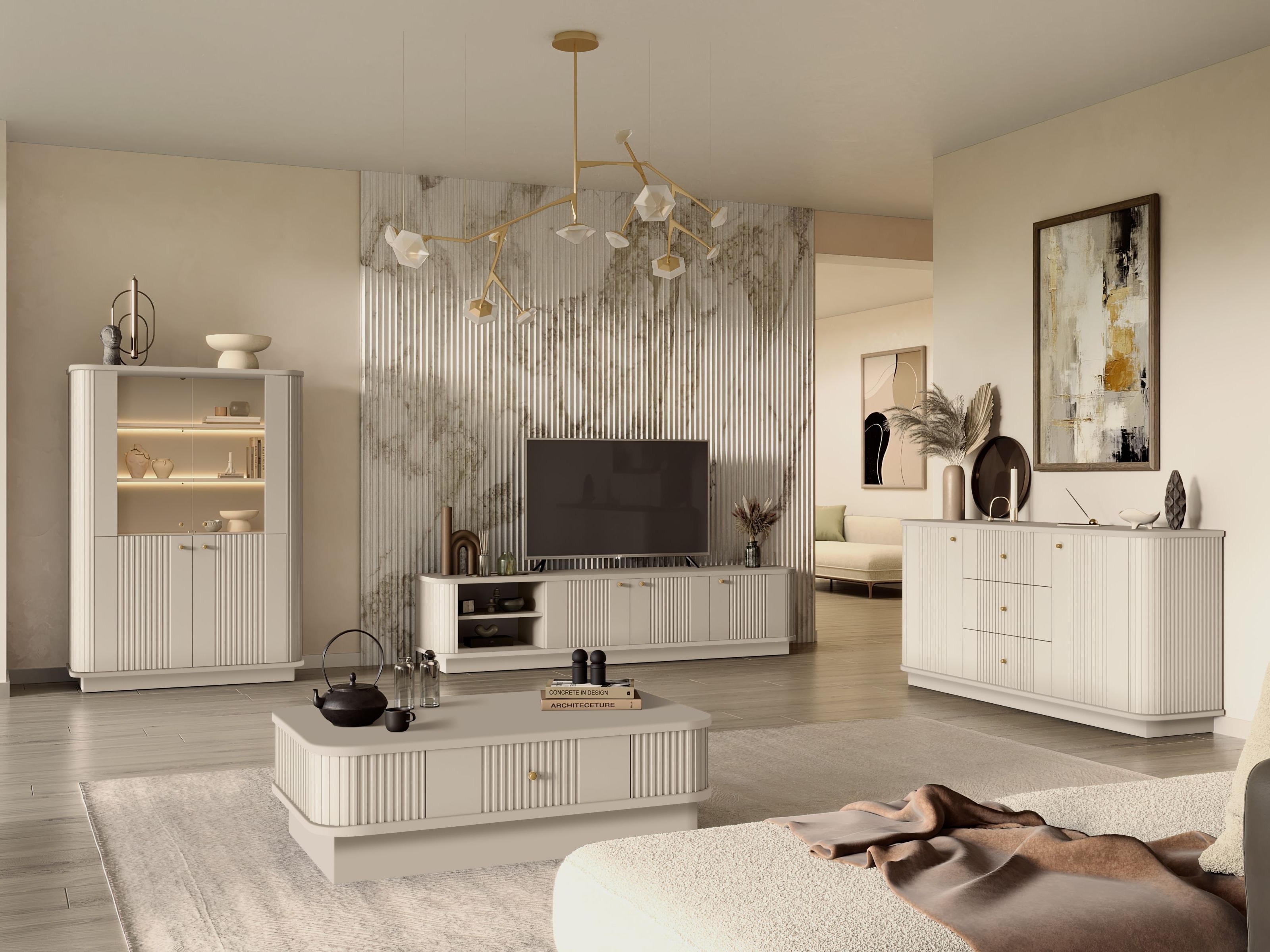 Mēbeļu kolekcija Levfene