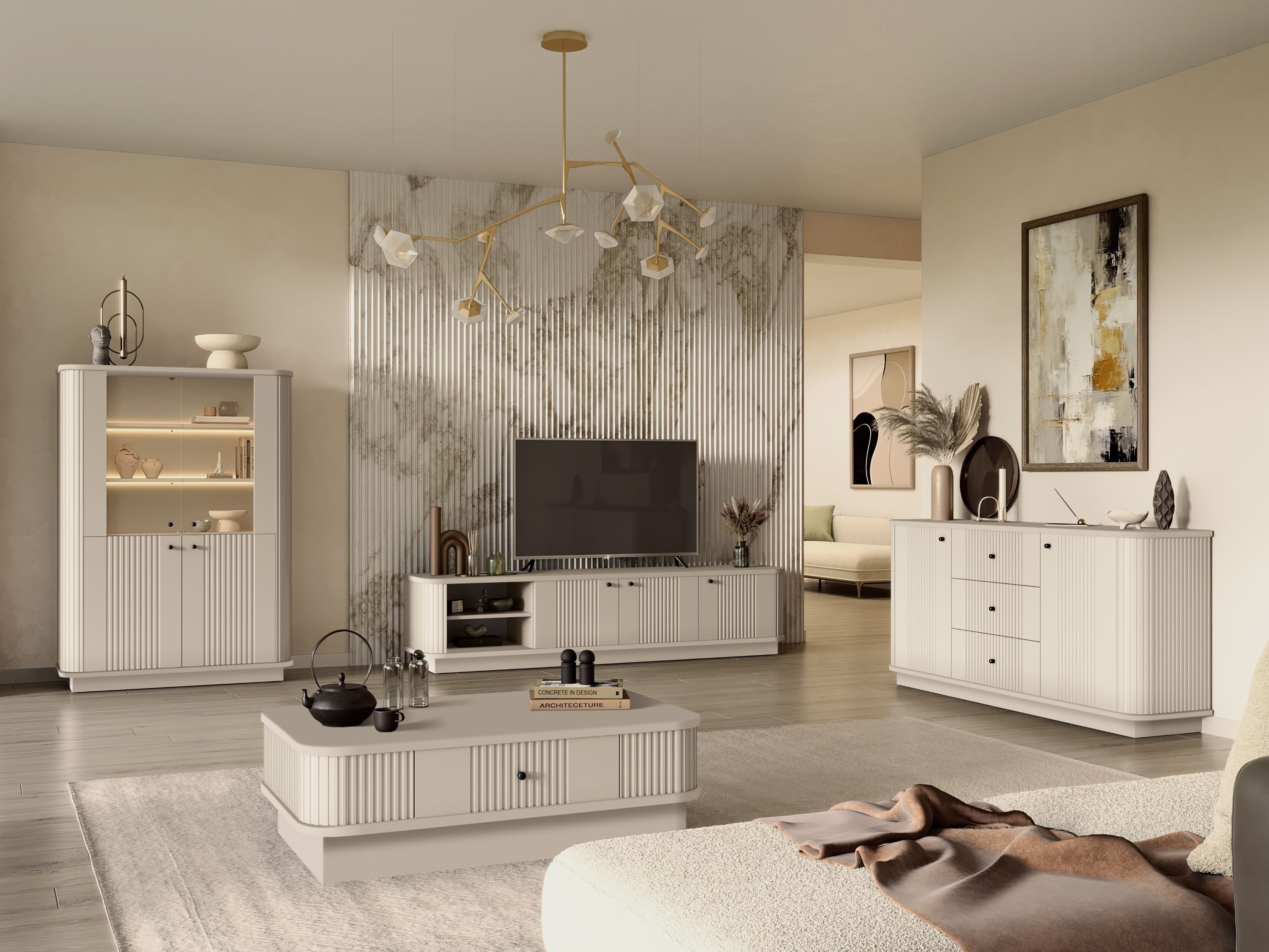 Mēbeļu kolekcija Levfene