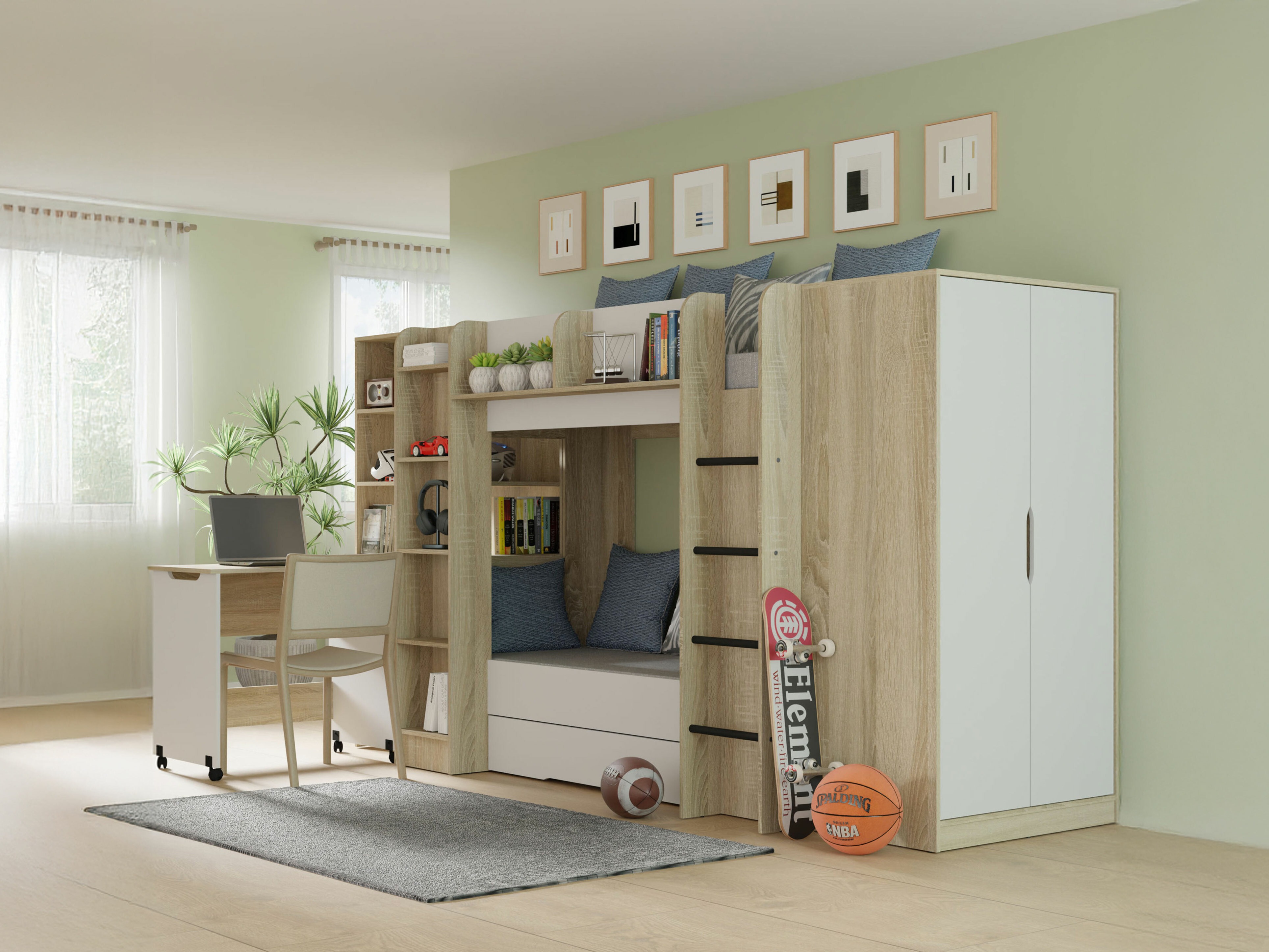 Mēbeļu kolekcija Elitenu