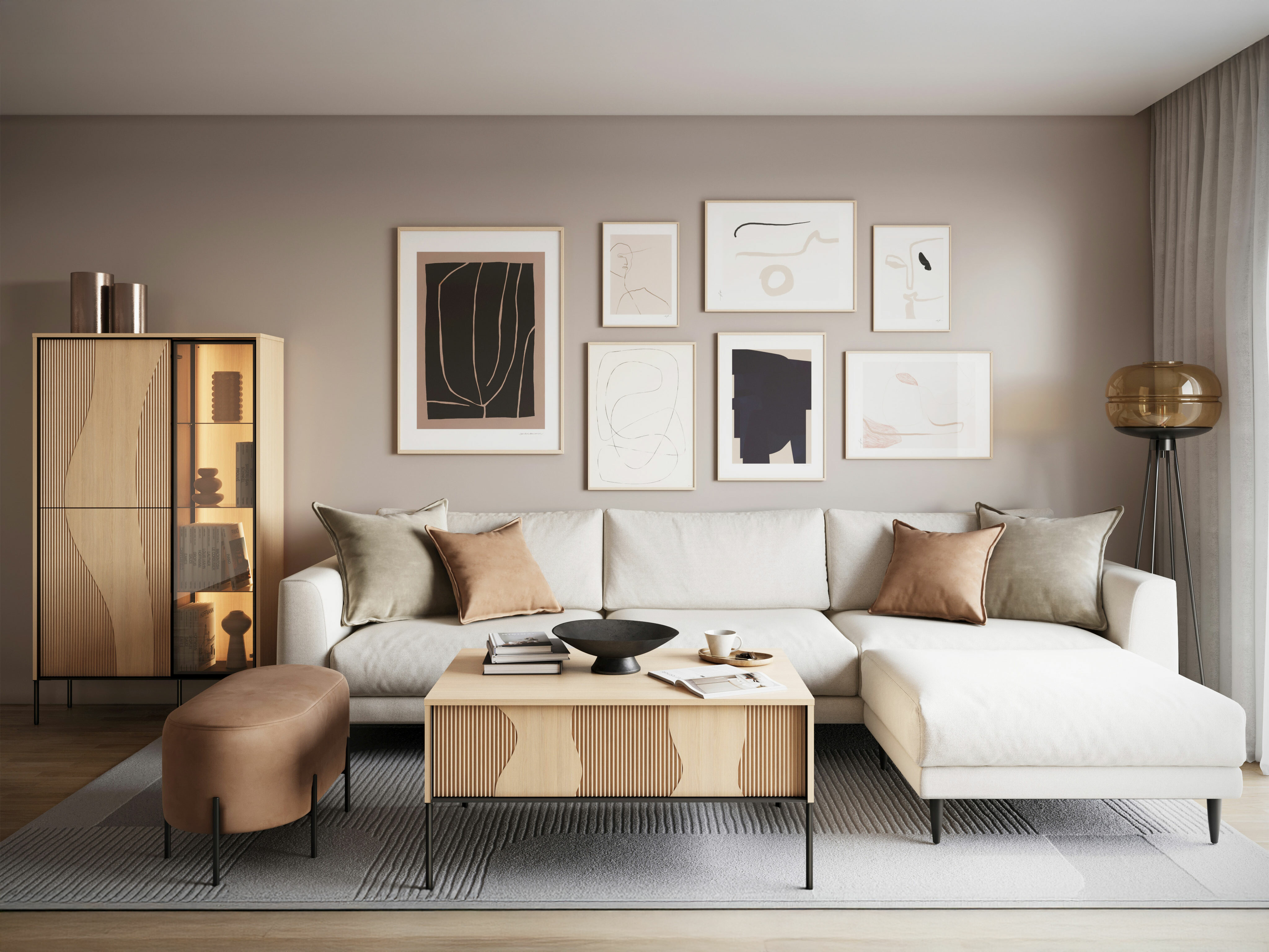 Mēbeļu kolekcija Elinolo