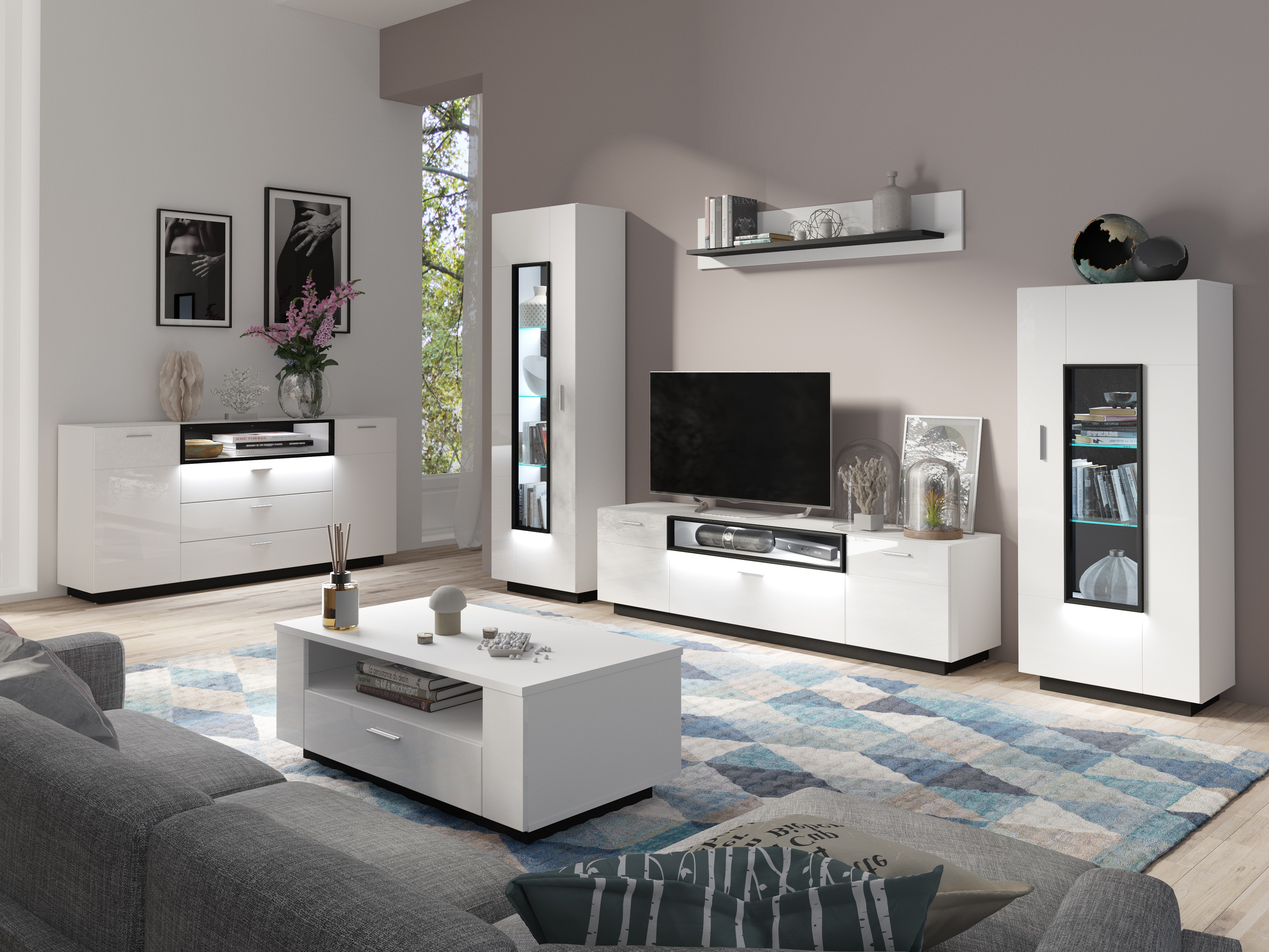 Mēbeļu kolekcija Evaralu