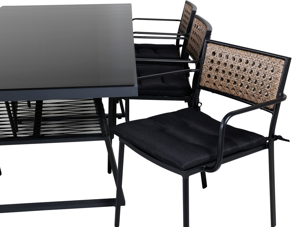 Galds un krēslu komplekts Dallas 1049