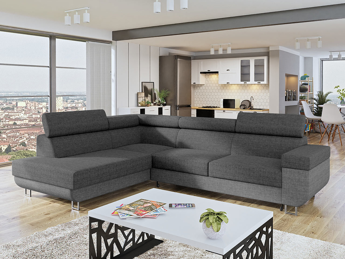 Stūra dīvāns Comfivo Liberta (Lux 05 + Lux 06)
