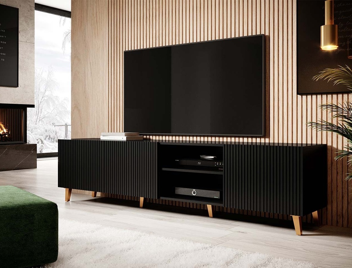 TV galds Dicto I (Melns)