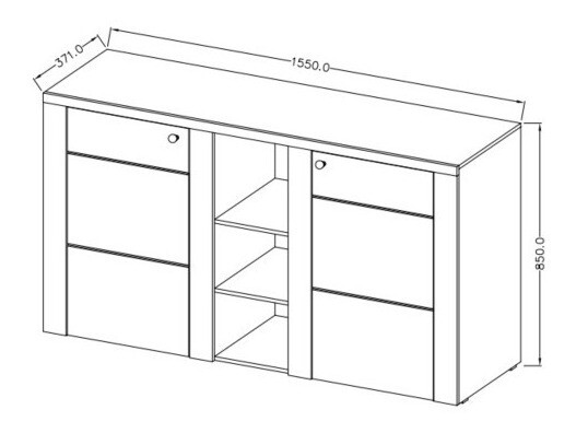 Skapis Salelbo 114