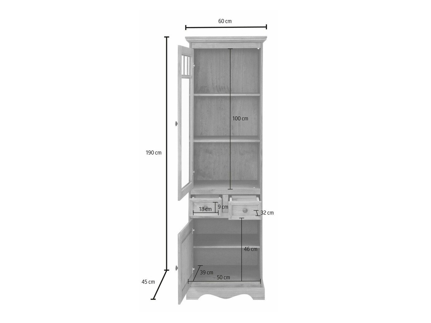 Plaukts Fentivo 105 (Balts)
