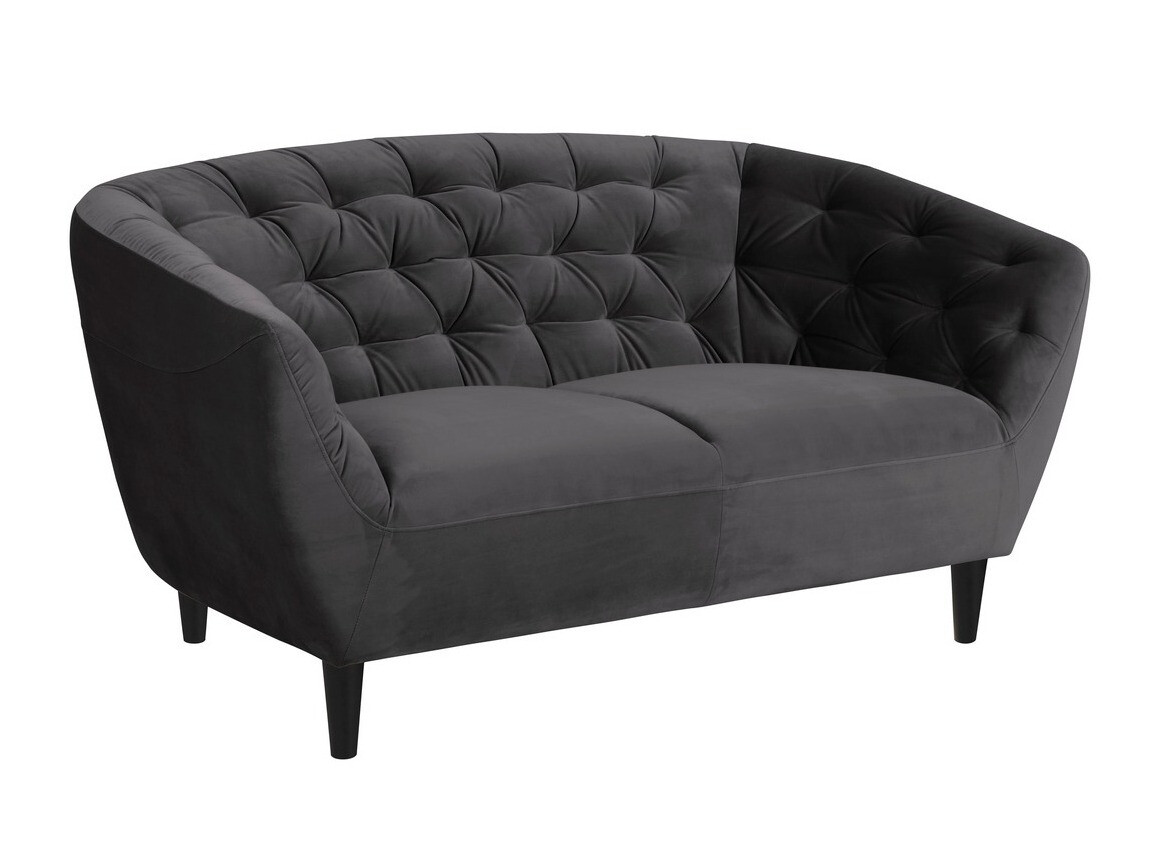 Chesterfield dīvāns Norsica 260 (Tumši pelēks)