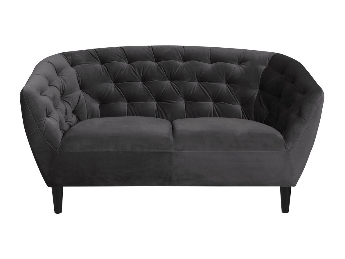 Chesterfield dīvāns Norsica 260 (Tumši pelēks)