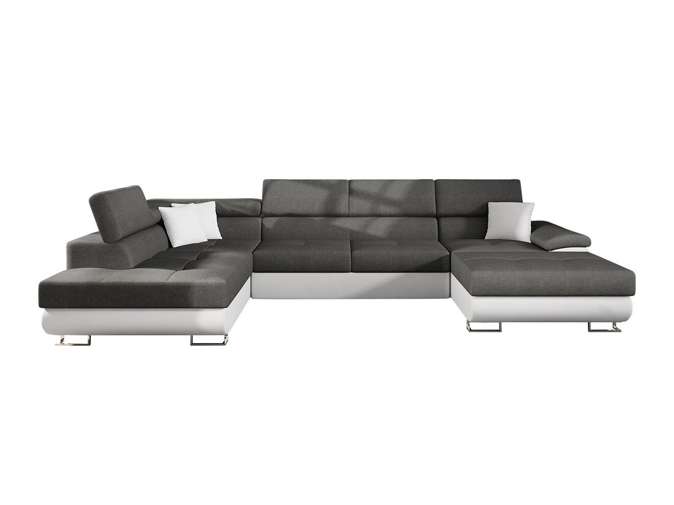 Stūra dīvāns Comfivo Ruta IV (Soft 017 + Lux 06 + Soft 017)