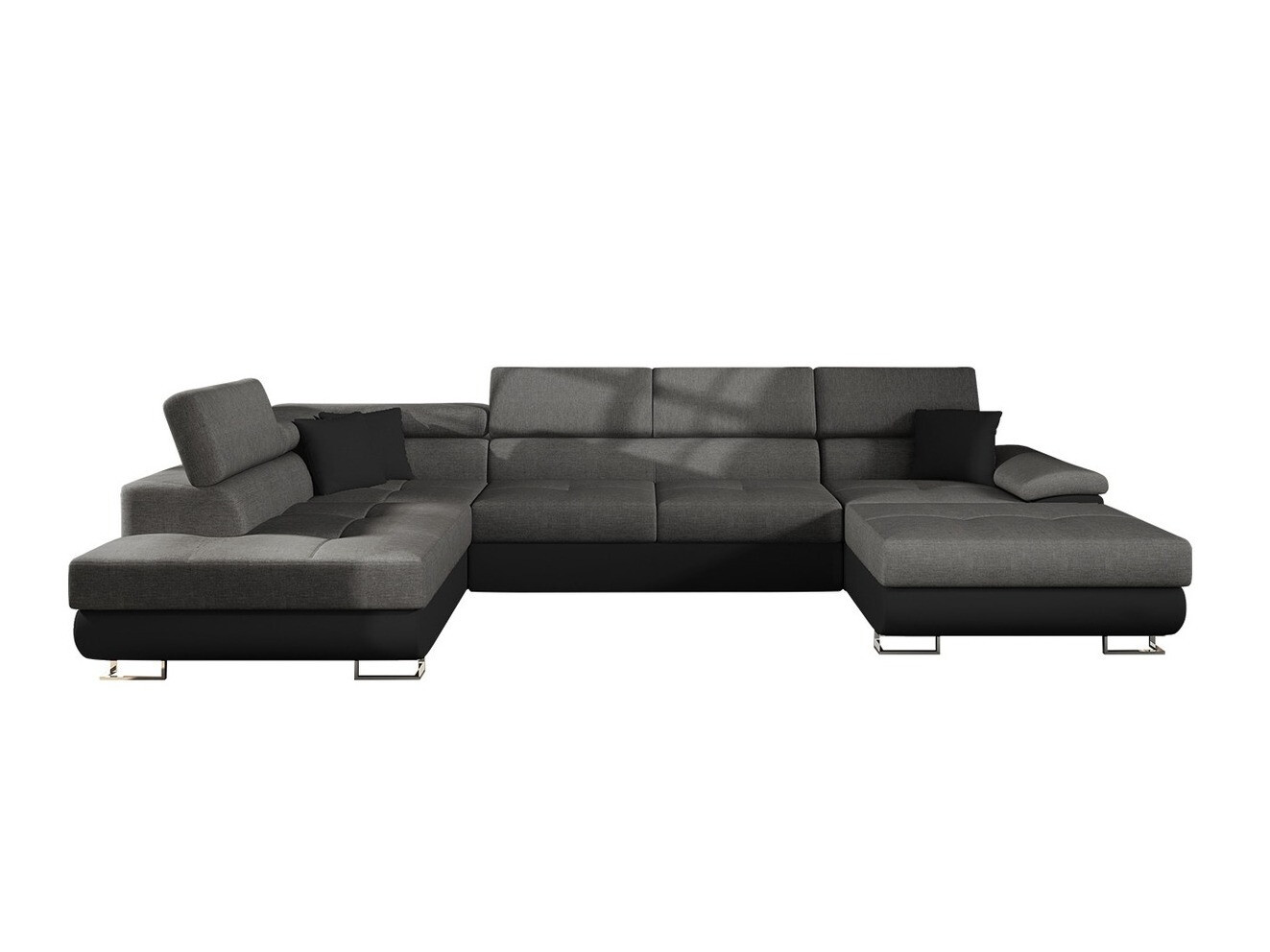 Stūra dīvāns Comfivo Ruta IV (Soft 011 + Lux 06 + Soft 011)