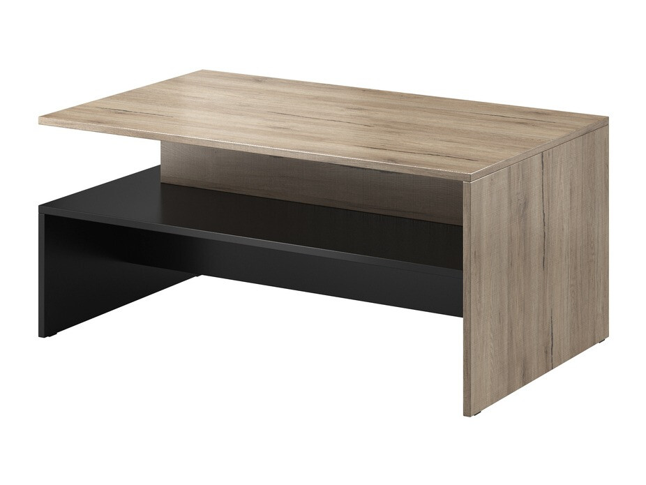 Žurnālu galdiņš Serodeu 103 (Sanremo ozols + Melns)