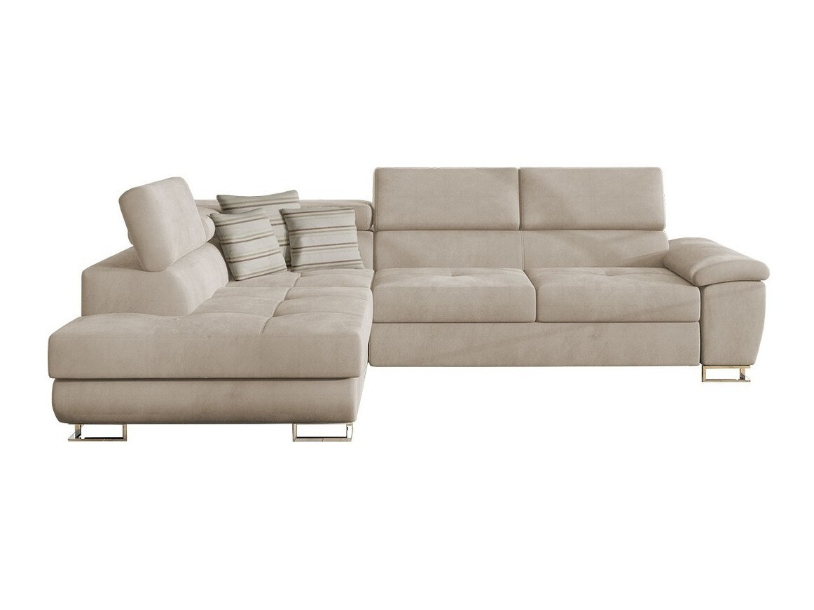Stūra dīvāns Comfivo Ruta II (Uttario Velvet 2979 + Senegal 825)