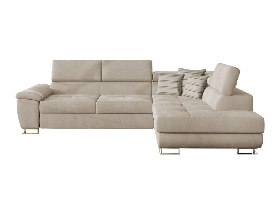 Stūra dīvāns Comfivo Ruta II (Uttario Velvet 2979 + Senegal 825)