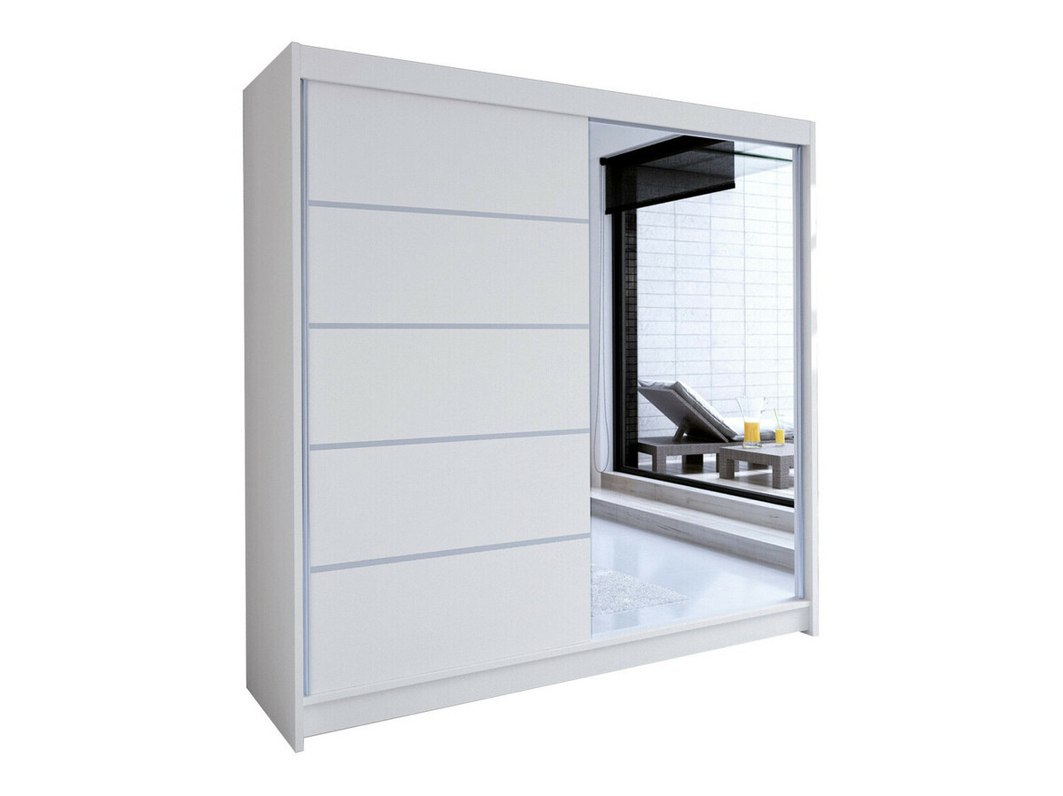 Skapis Closico Cavaris III (Balts)