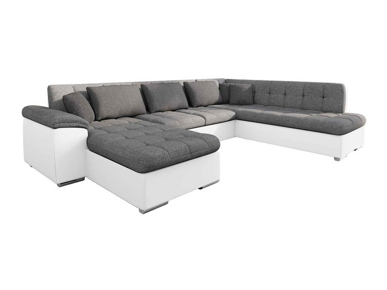 Stūra dīvāns Comfivo Gemma IV (Soft 017 + Lux 05 + Lux 06)