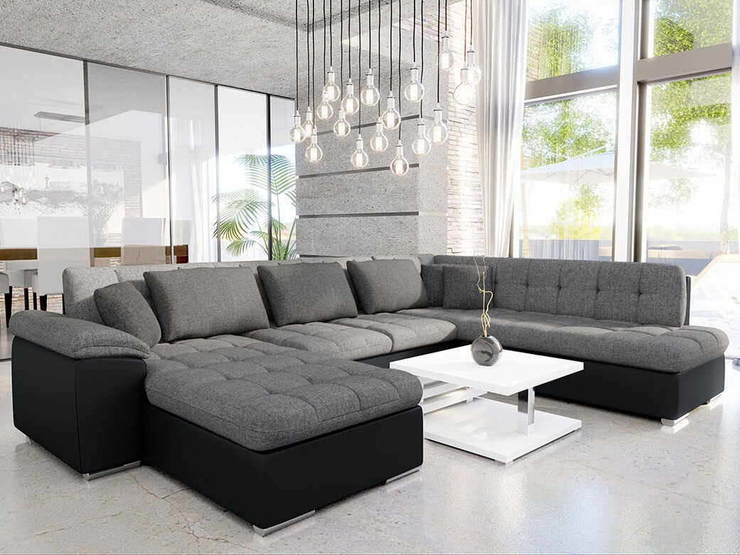 Stūra dīvāns Comfivo Gemma IV (Soft 011 + Lux 05 + Lux 06)