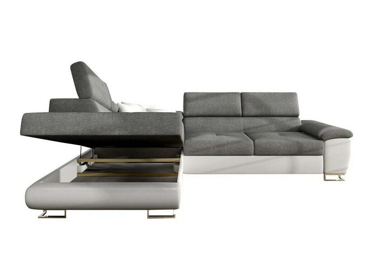 Stūra dīvāns Comfivo Ruta II (Soft 029 + Uttario Velvet 2971 + Kronos 02)