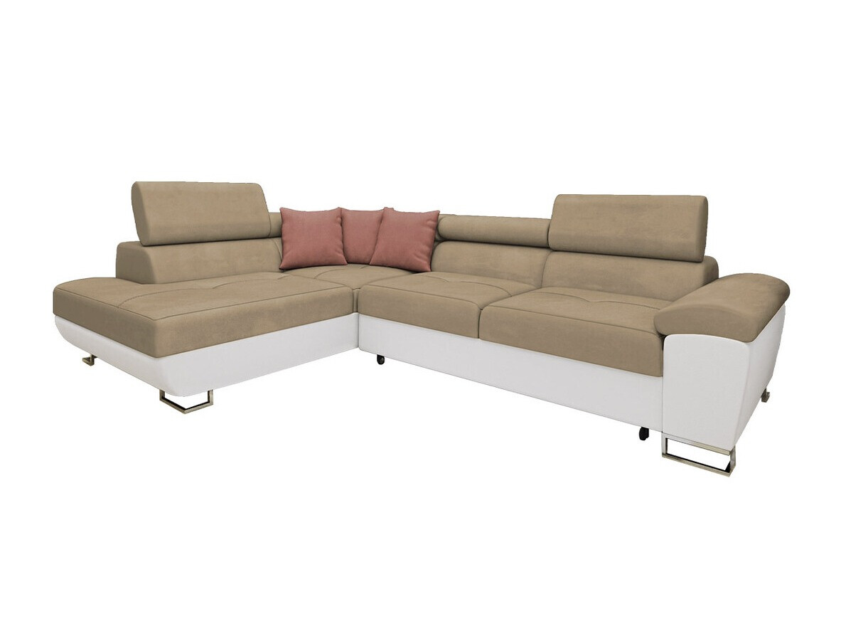 Stūra dīvāns Comfivo Ruta II (Soft 017 + Uttario Velvet 2979 + Uttario Velvet 2955)