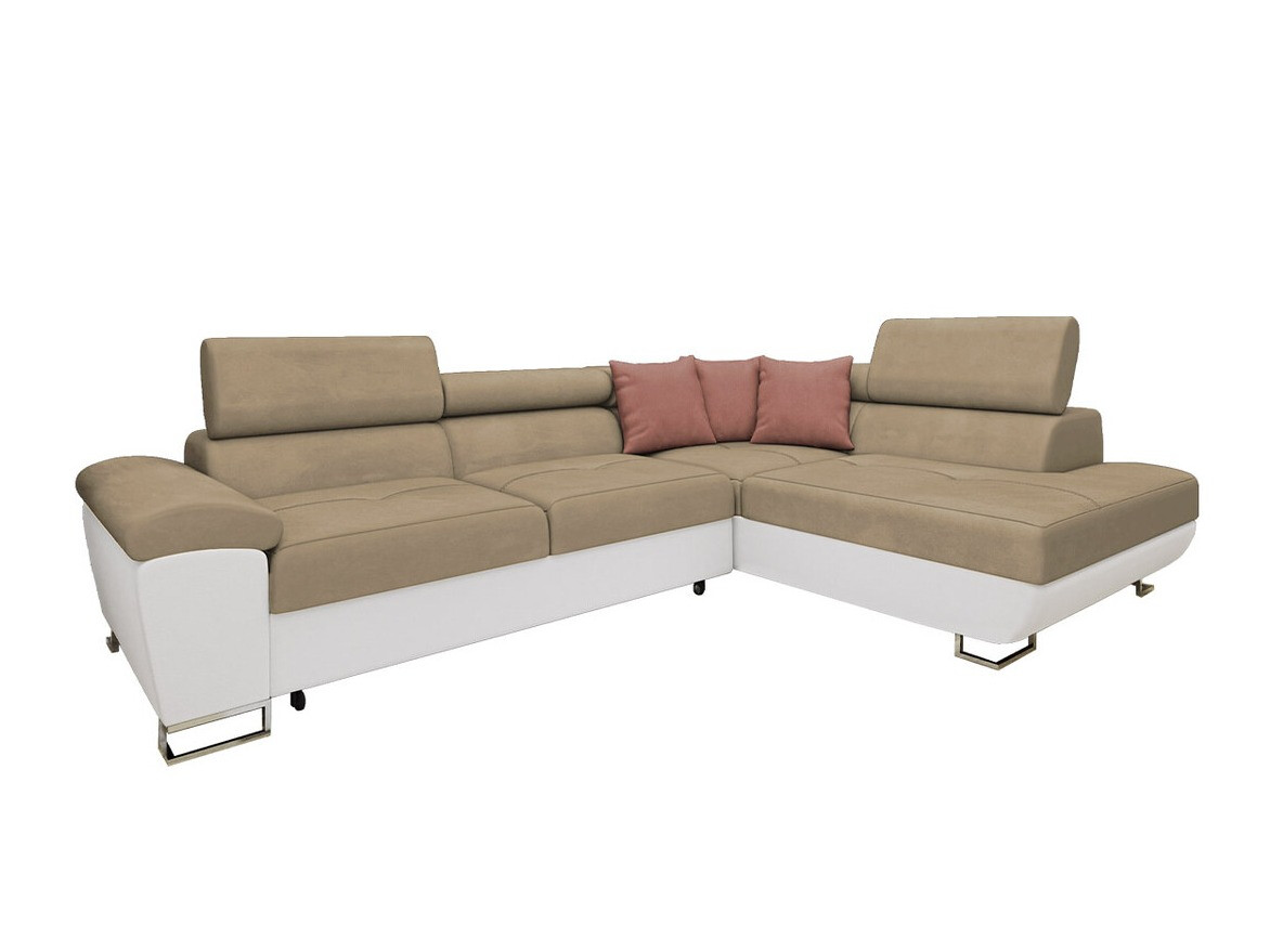 Stūra dīvāns Comfivo Ruta II (Soft 017 + Uttario Velvet 2979 + Uttario Velvet 2955)
