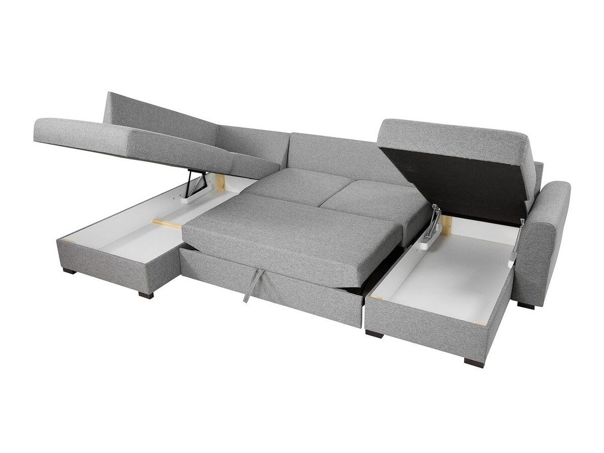 Stūra dīvāns Comfivo Flumen (Soft 017 + Lux 06)