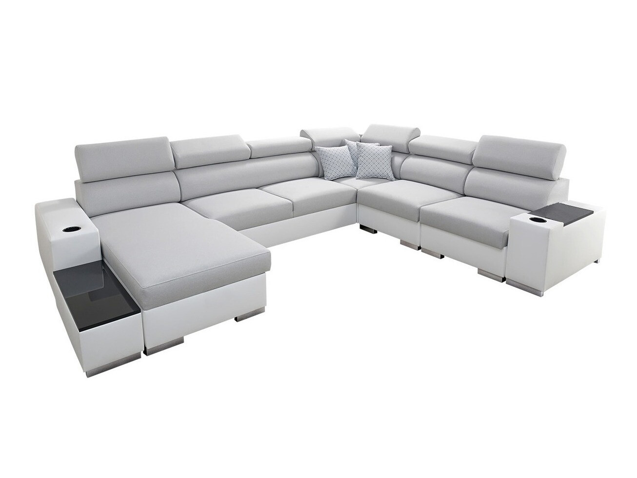 Stūra dīvāns Pearland 105 (Ekj 01 + Luxo 6601 + Evo 32)