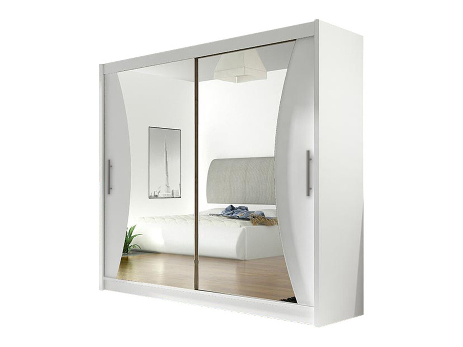 Skapis Closico Pallor V (Balts)