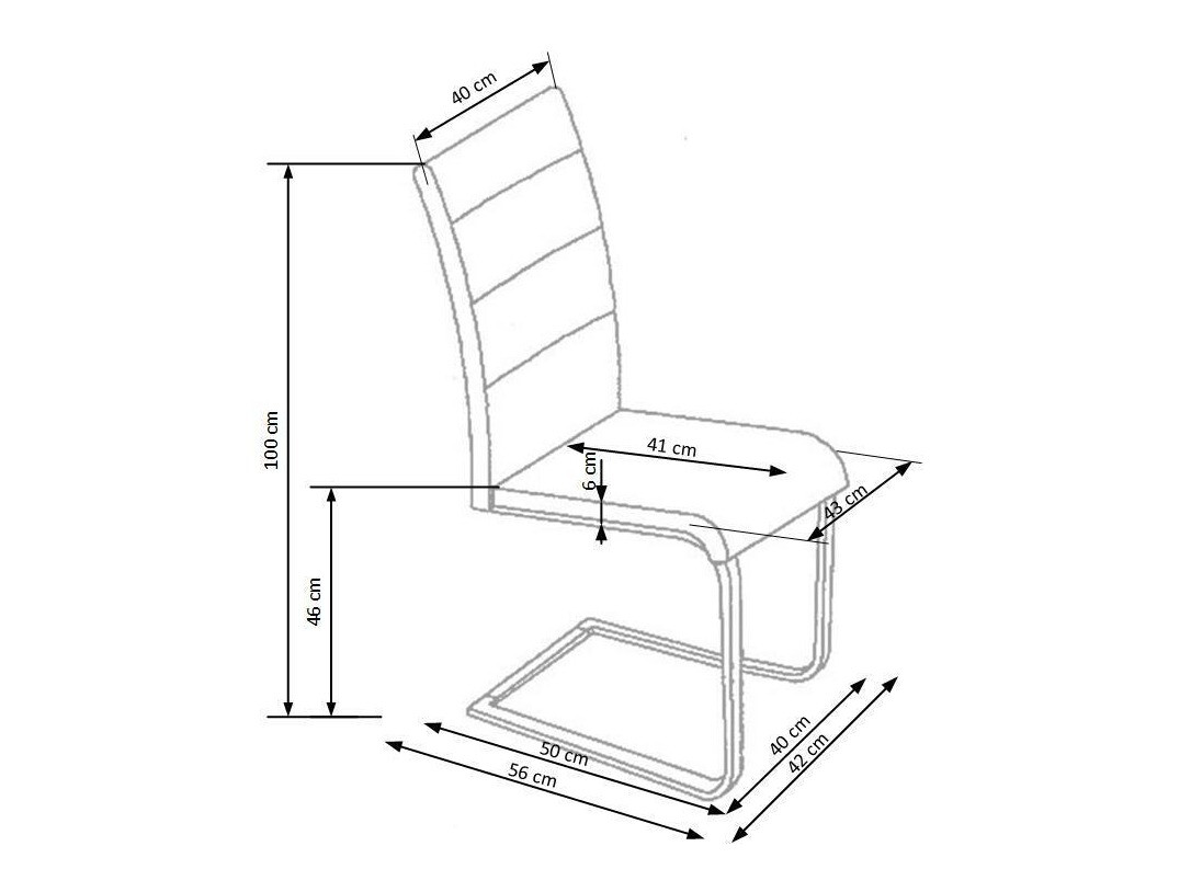 Krēsls Houston 165 (Krēms)