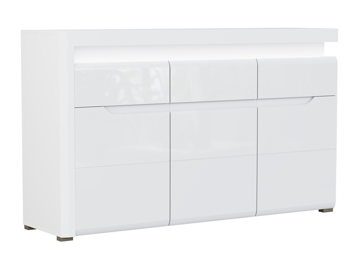 Kumode Revelmi 103 (Glancēts balts + Balts)