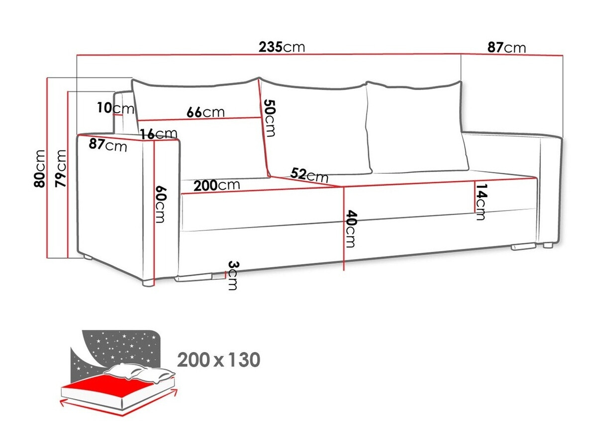 Dīvāns gulta Muncie 104 (Mikrofaza 0015 + Mikrofaza 0034)