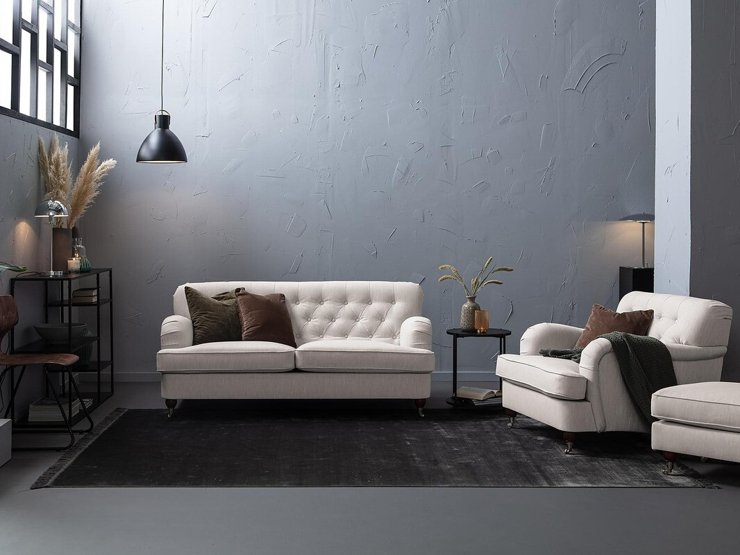Chesterfield atpūtas krēsls Bloomington Venveni 108 (Melva 02)