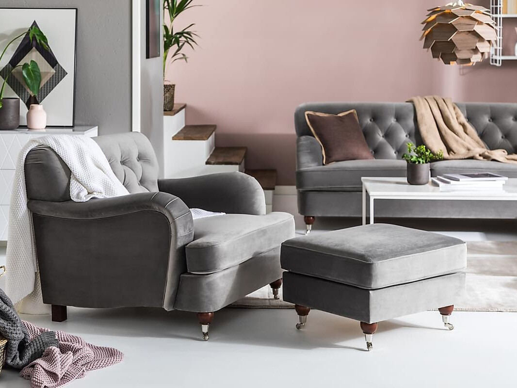 Chesterfield atpūtas krēsls Bloomington Venveni 108 (Riviera 91)