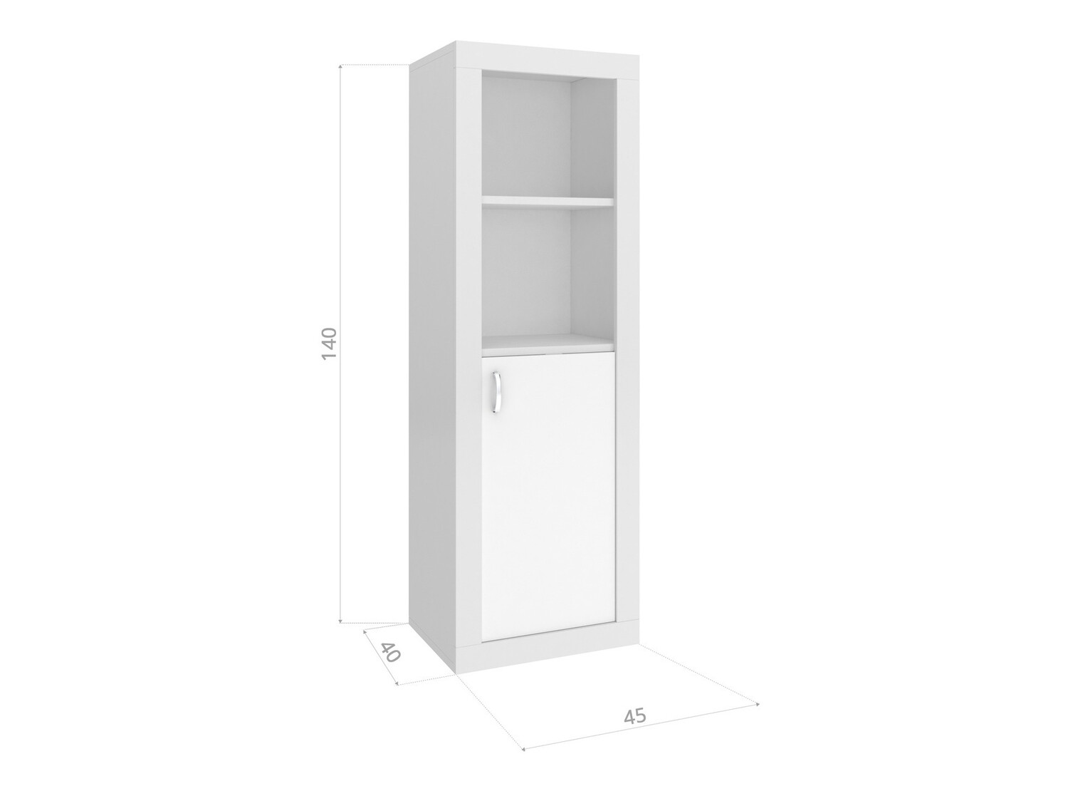 Plaukts Tentive 105 (Balts + Zils)